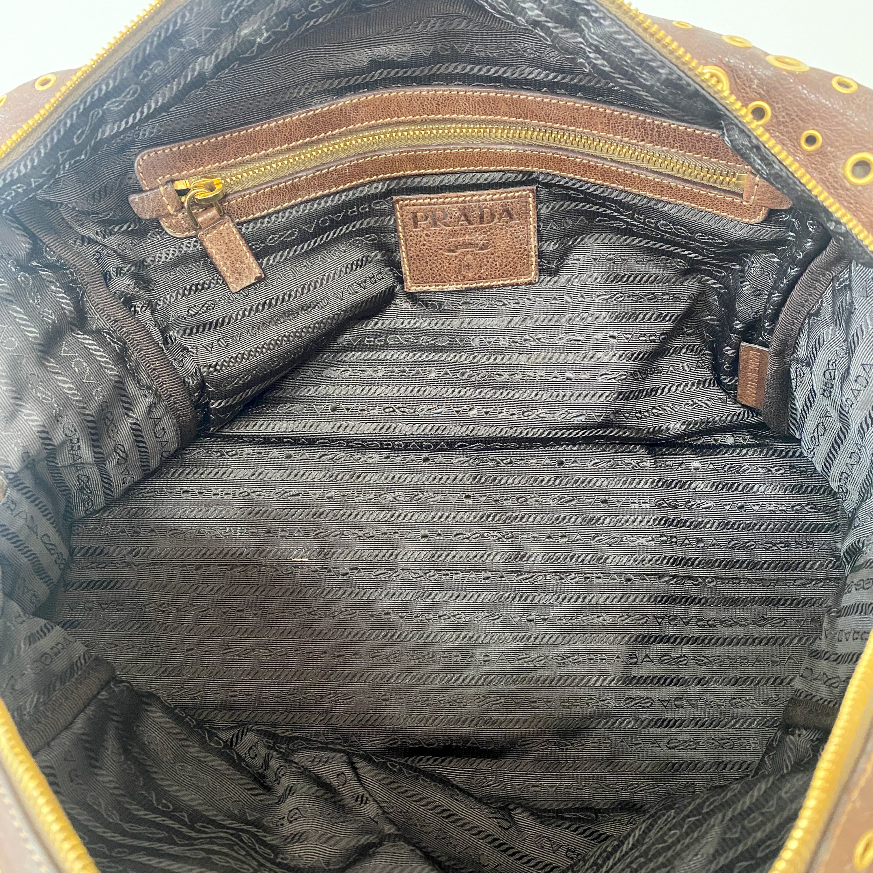 Brown Leather Shoulder Bag