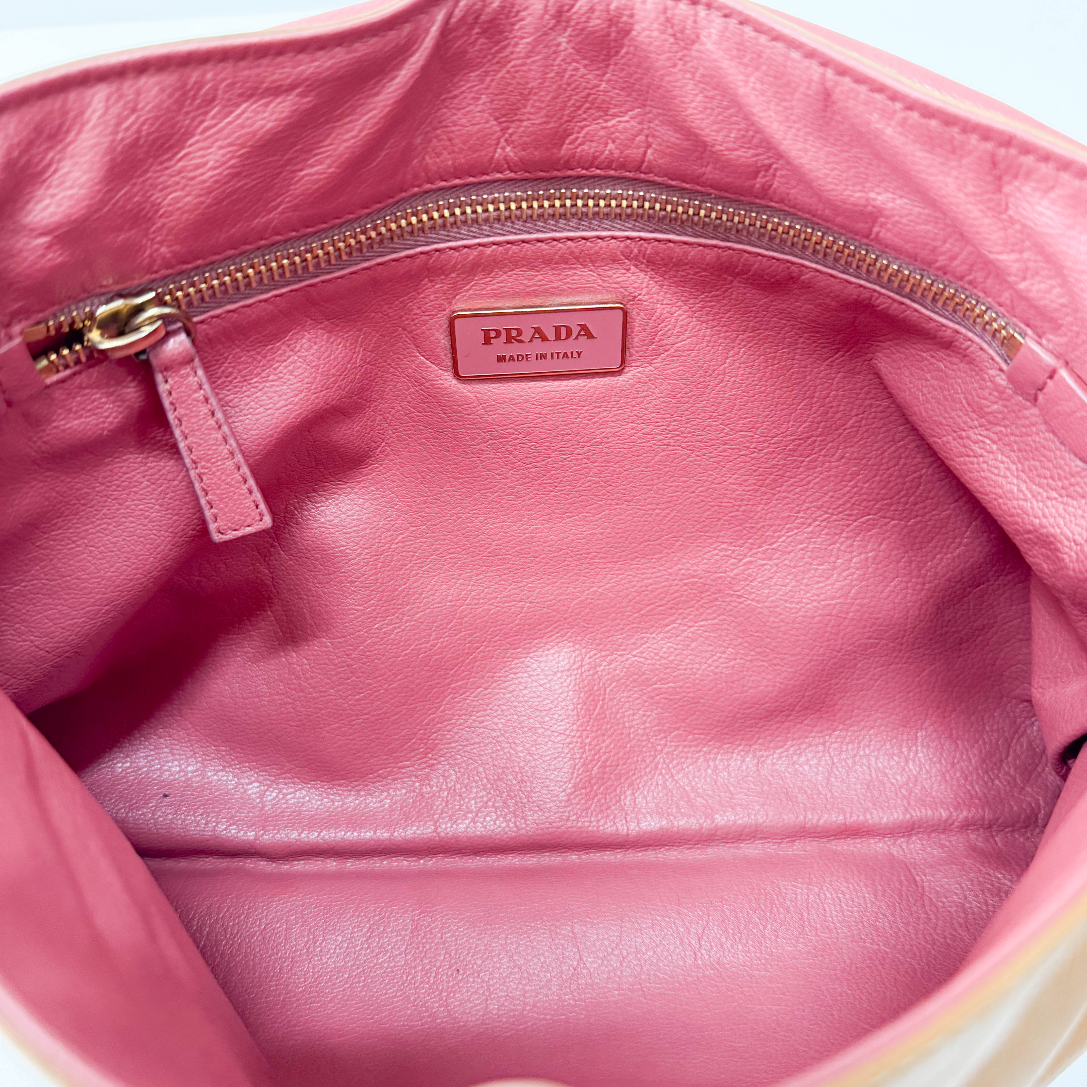 Brown Leather Chain Tassel Shoulder Bag