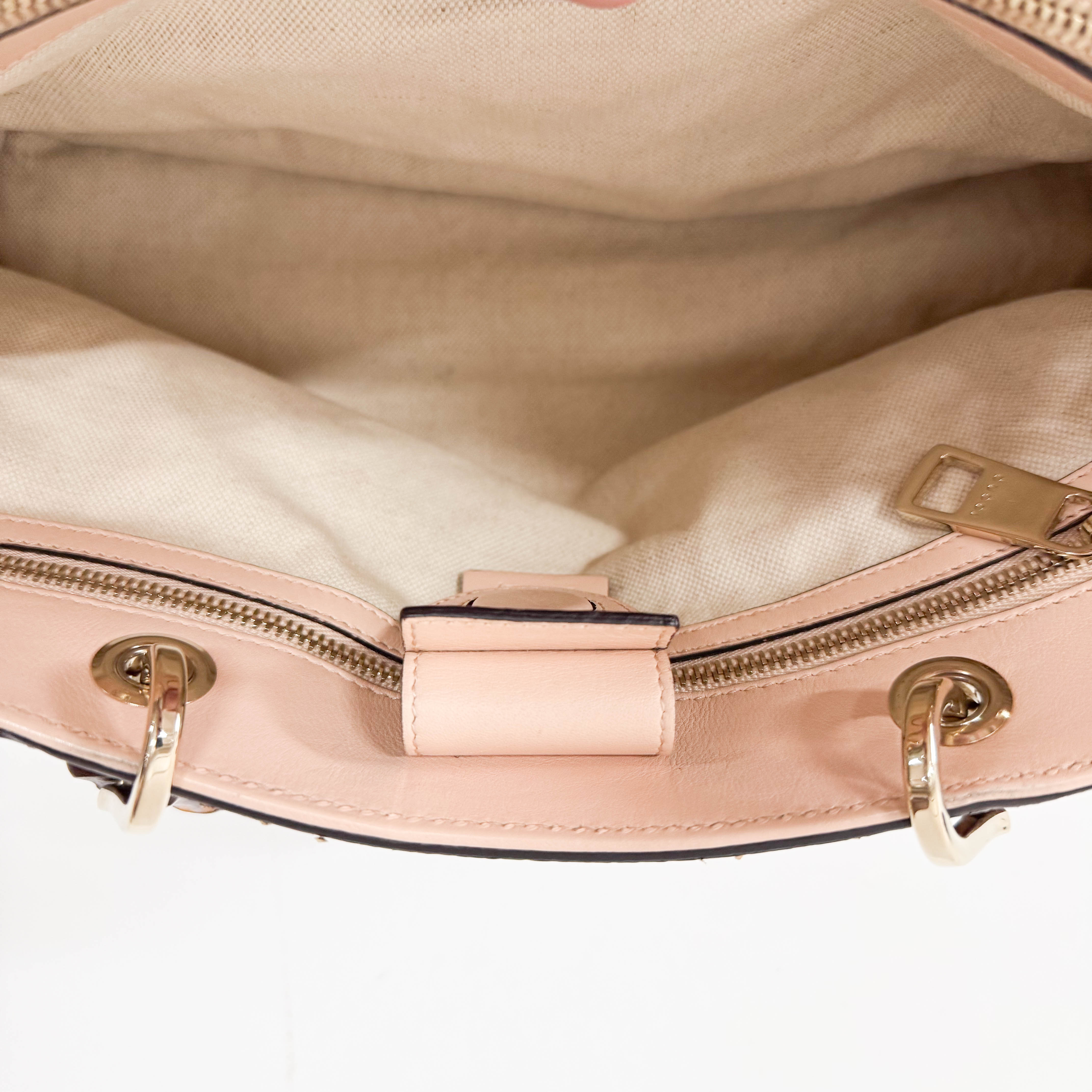 Bamboo Leather Multi-colour Tote