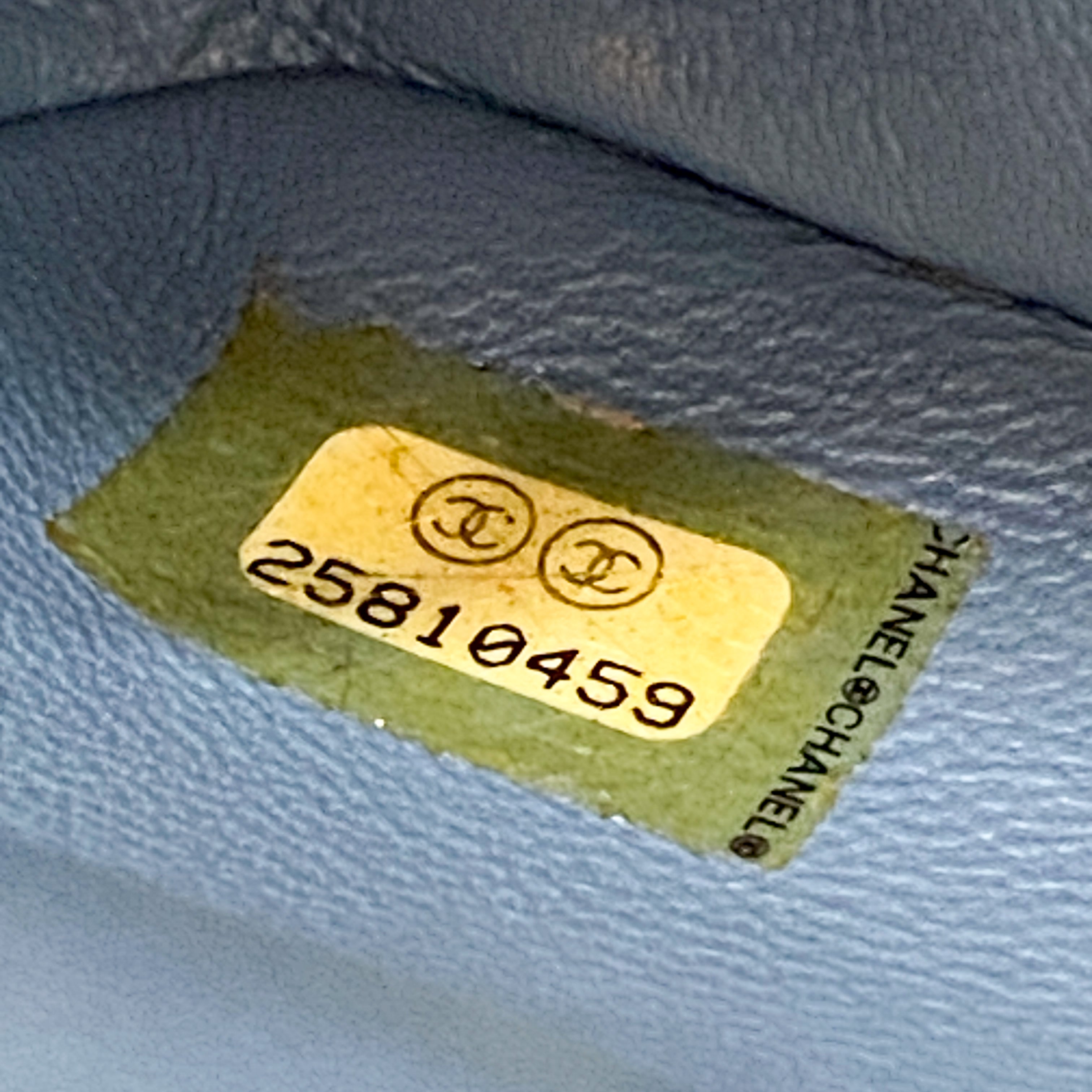 Waterfall Timeless Classic Single Flap Blue Sequin Bag