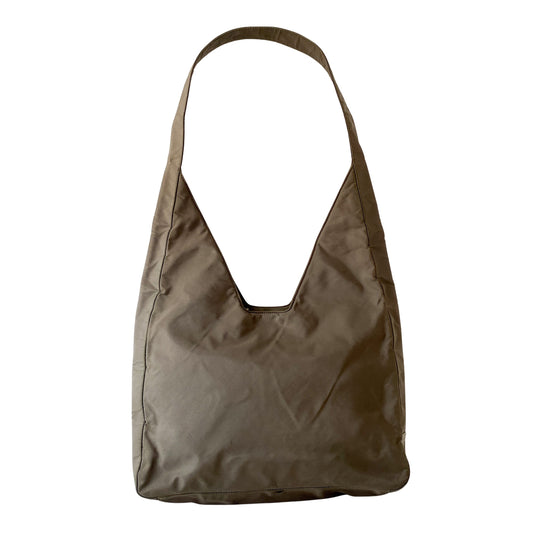 Archive Tessuto Grey Nylon Turnaround Strap Shoulder Bag