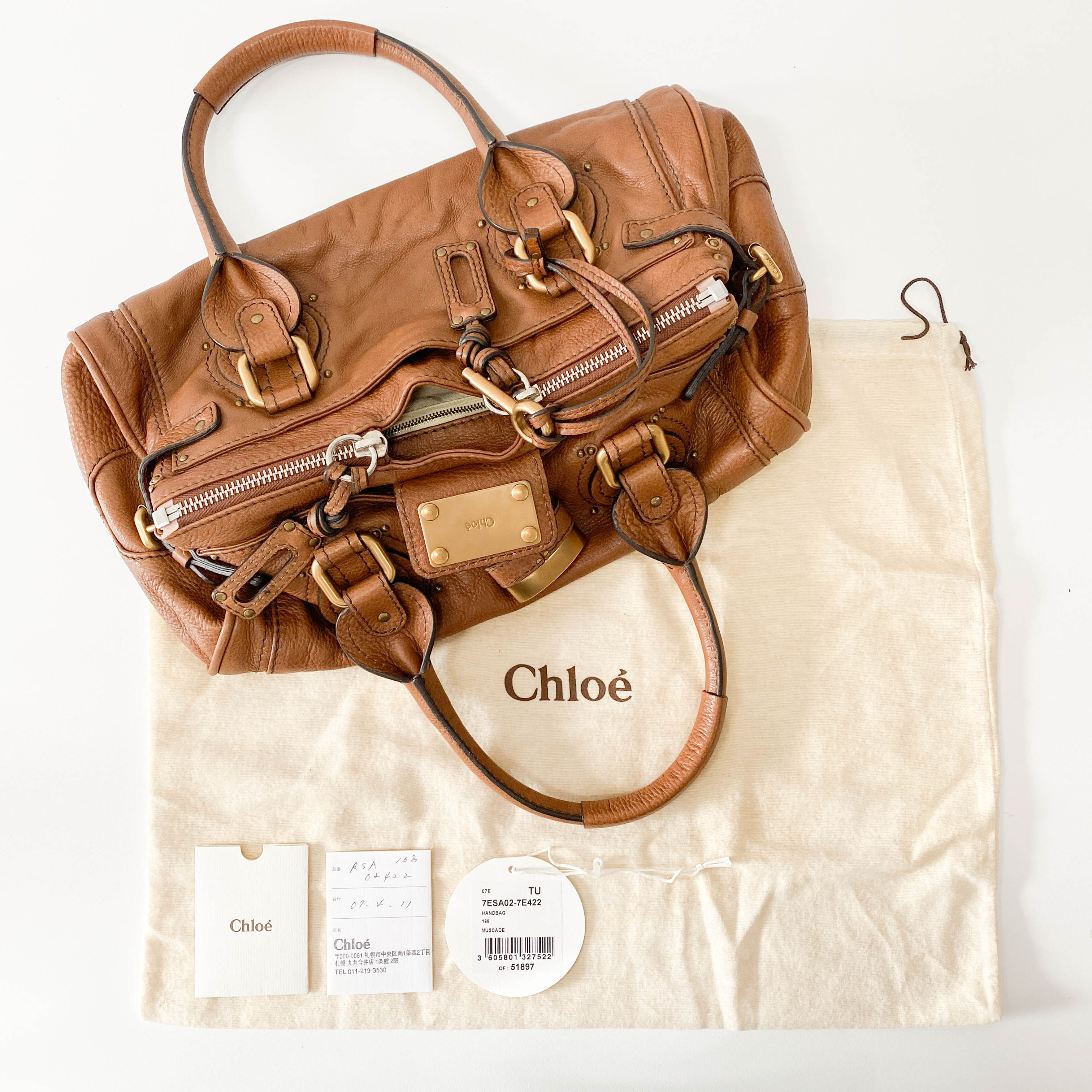 Paddington Brown Leather Bag