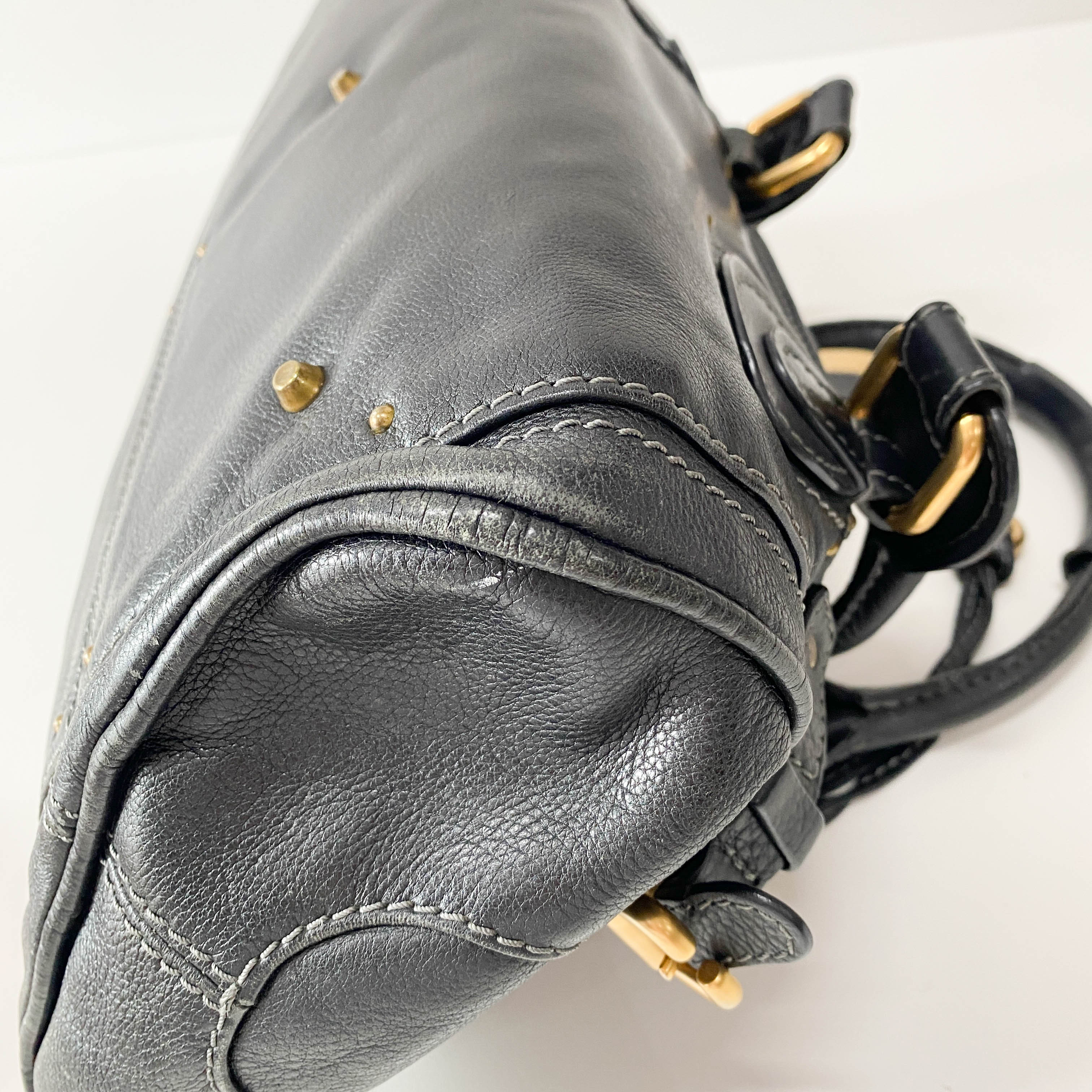 Paddington Black Leather Bag
