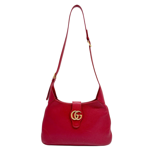 Aphrodite Red Leather Crossbody Bag