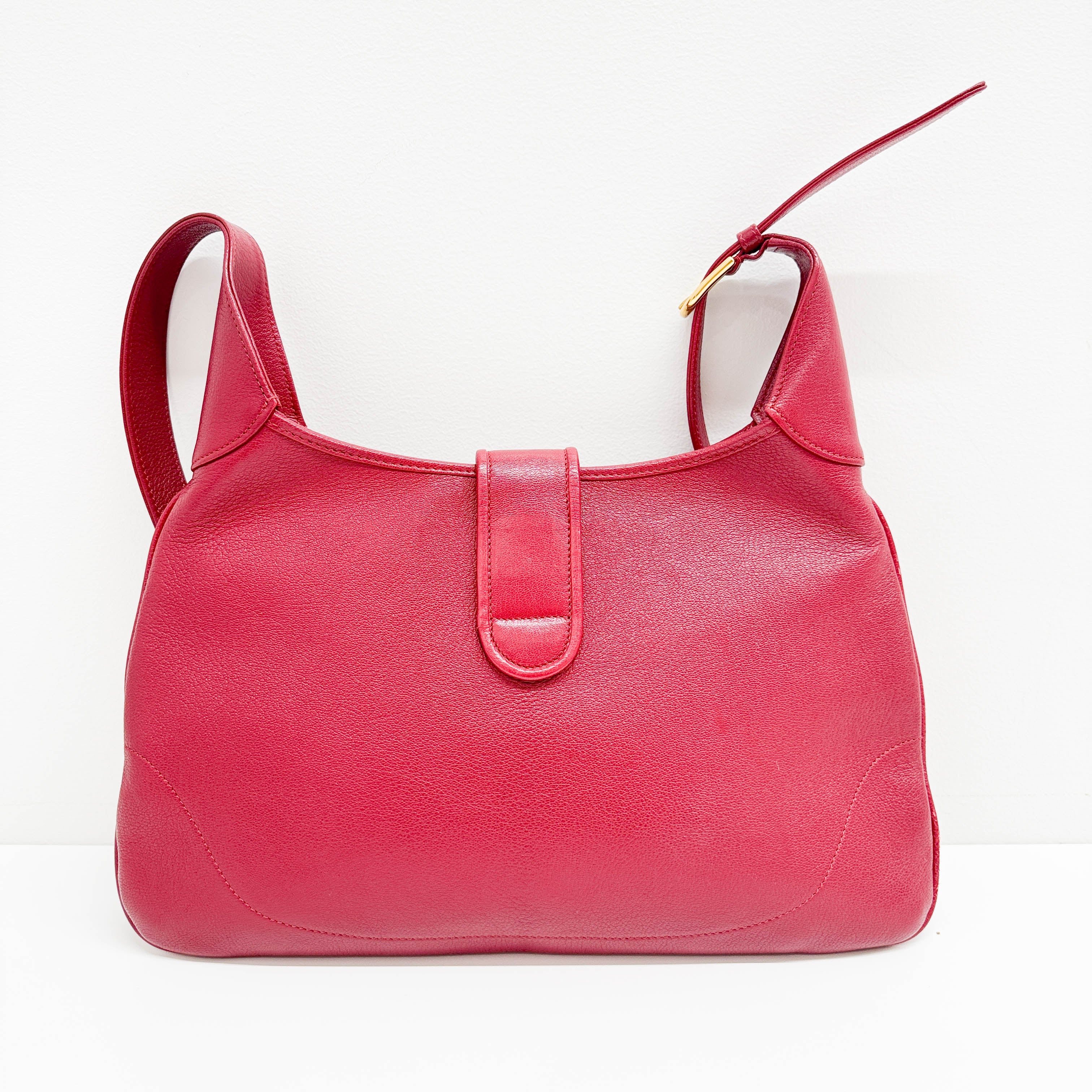 Aphrodite Red Leather Crossbody Bag