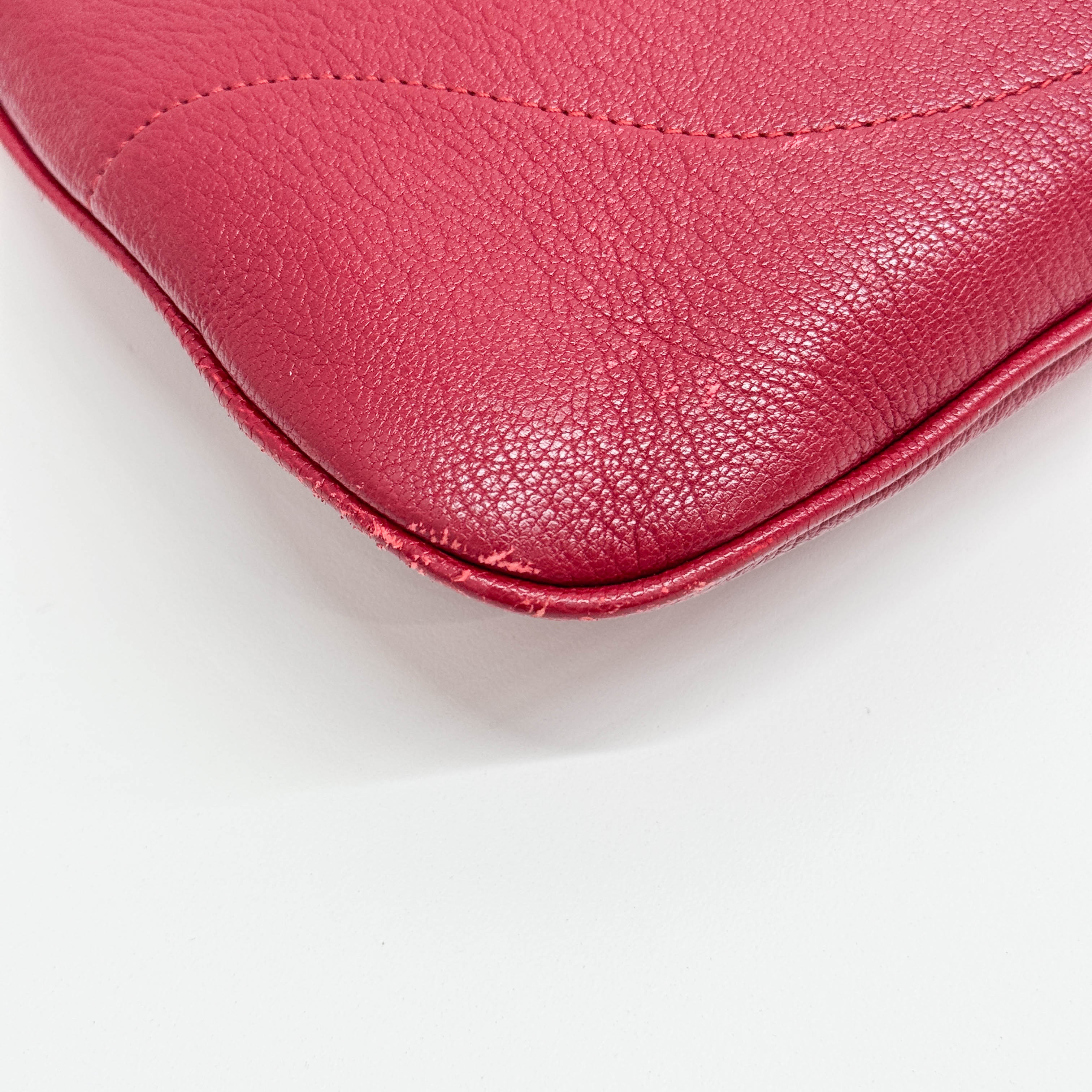 Aphrodite Red Leather Crossbody Bag