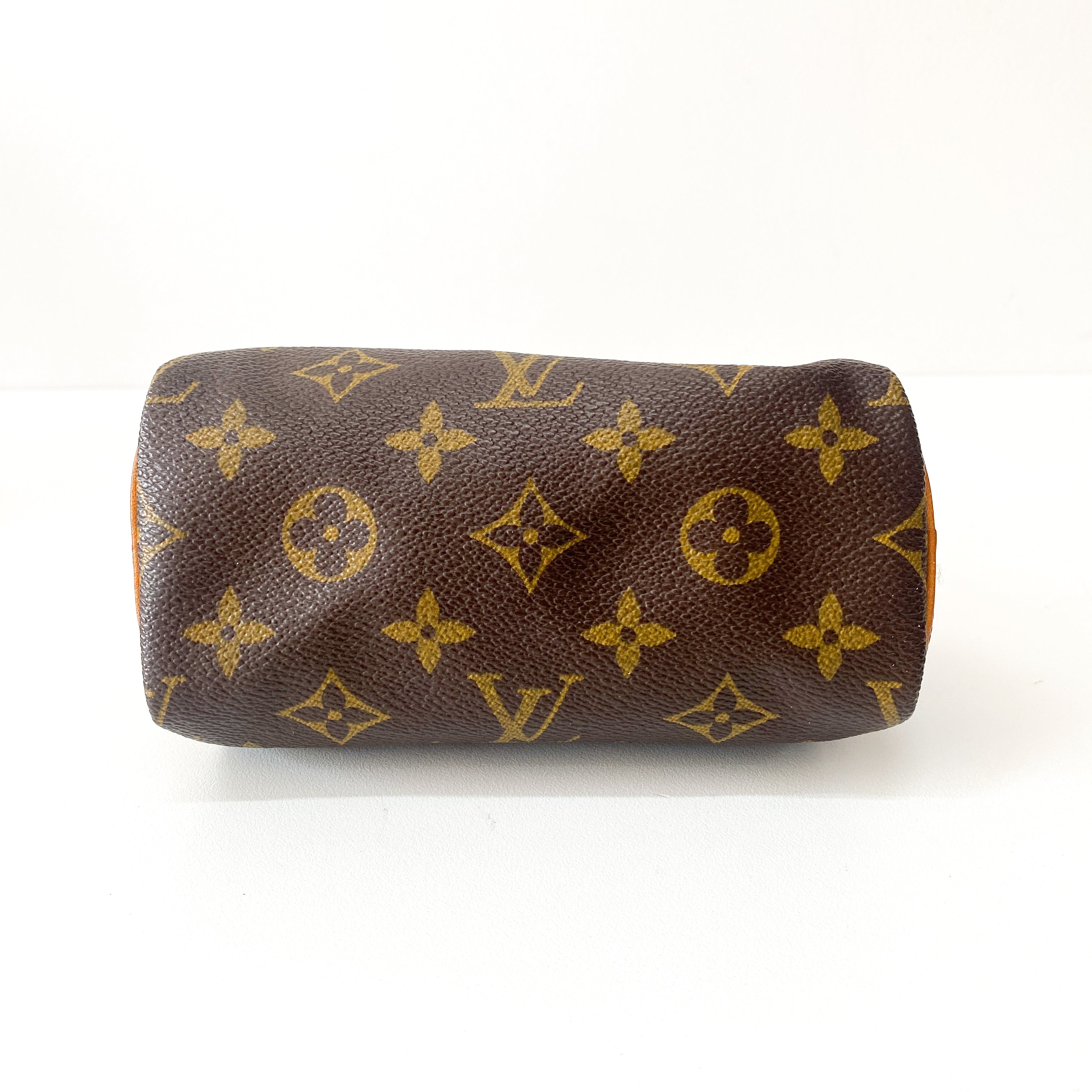 Monogram Mini Speedy Leather Bag