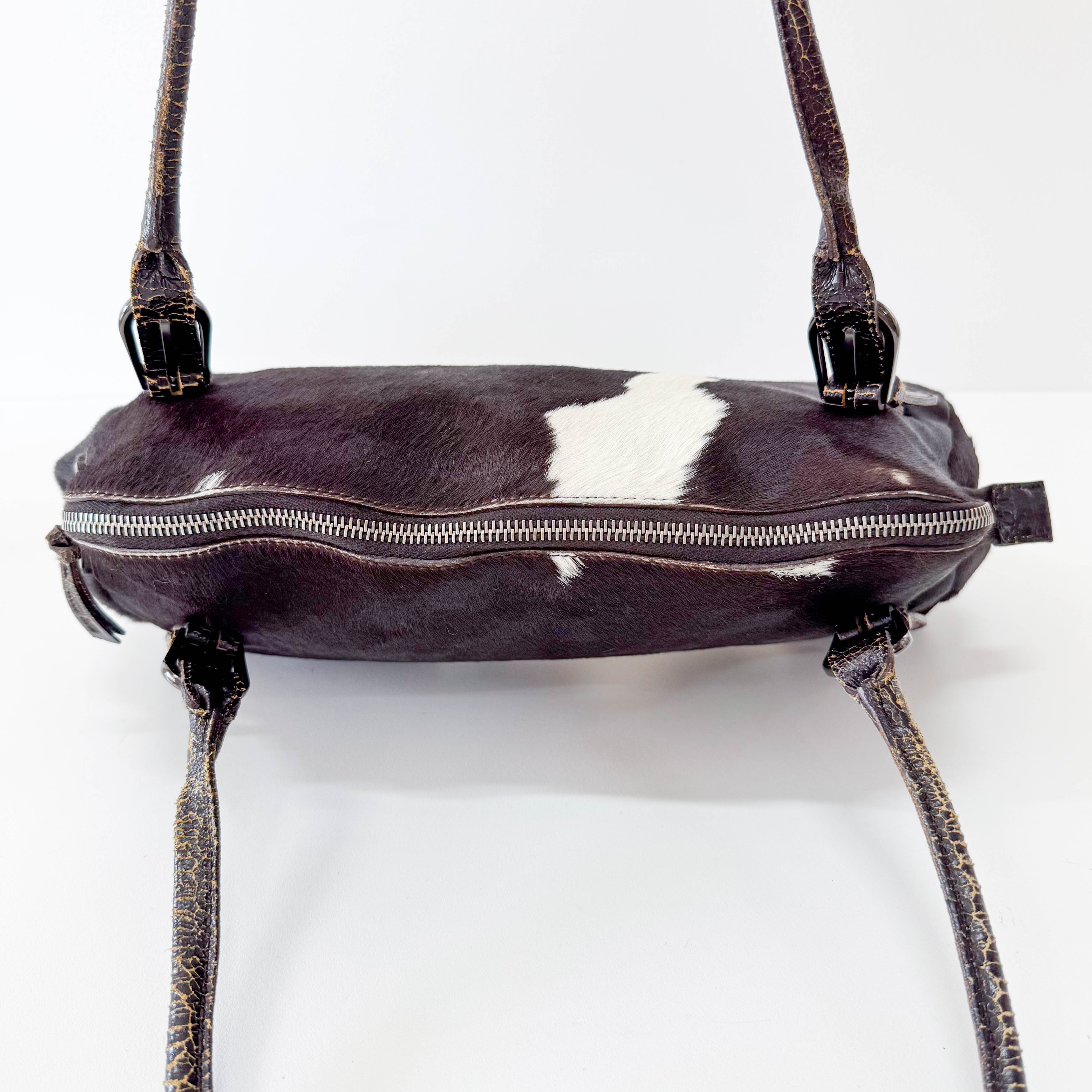 Cow Print Pony Hair Bag
