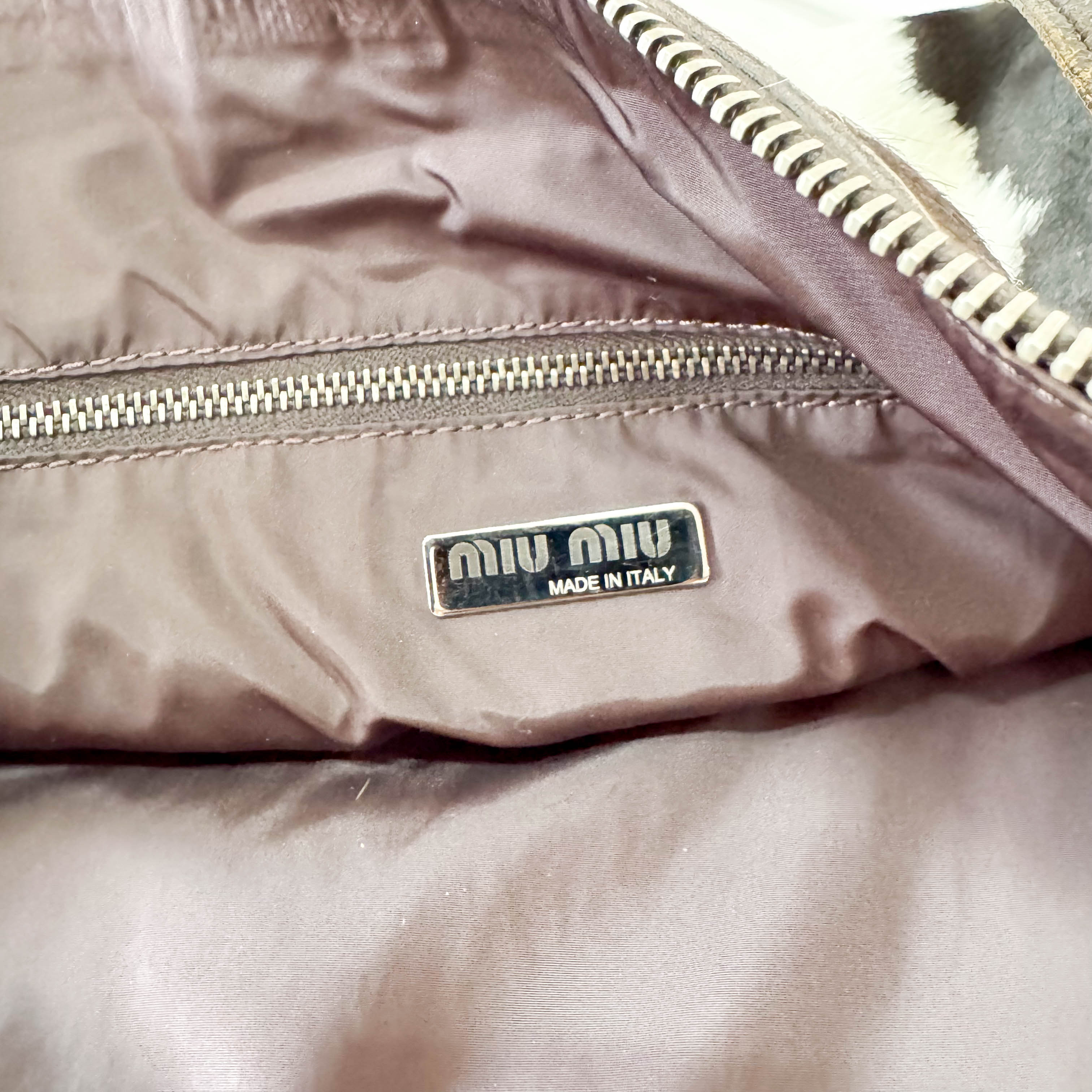 Cow Print Pony Hair Bag