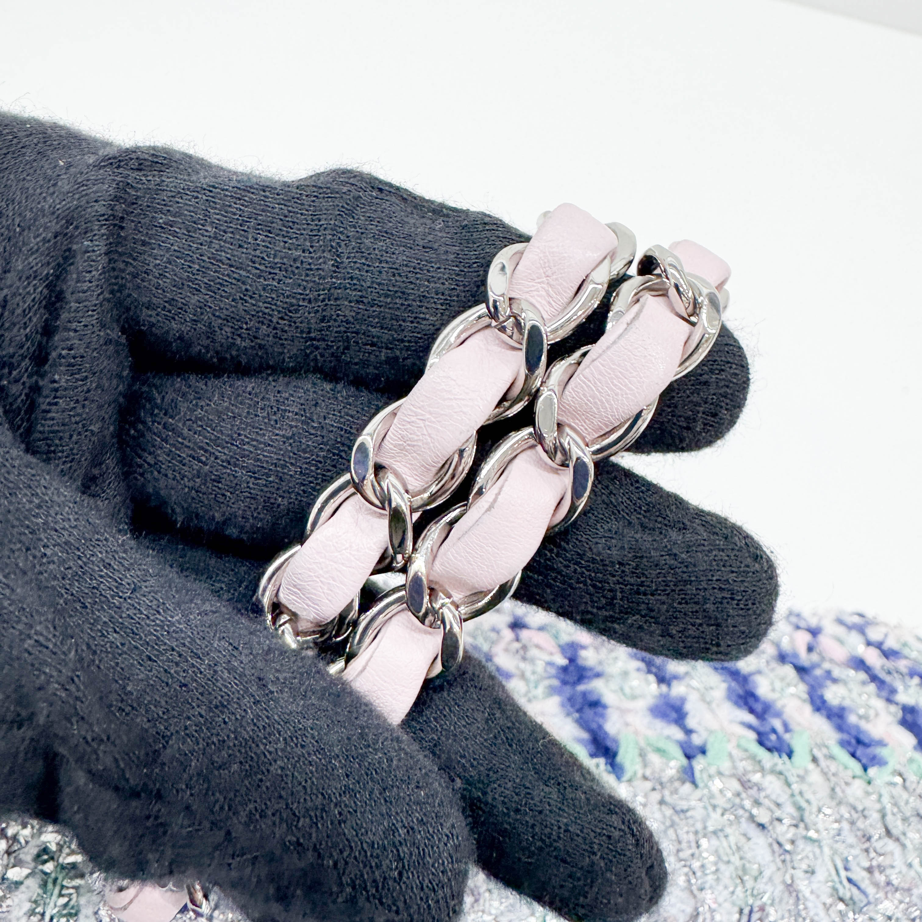 Classic Flap Multicolor Tweed Shoulder Bag