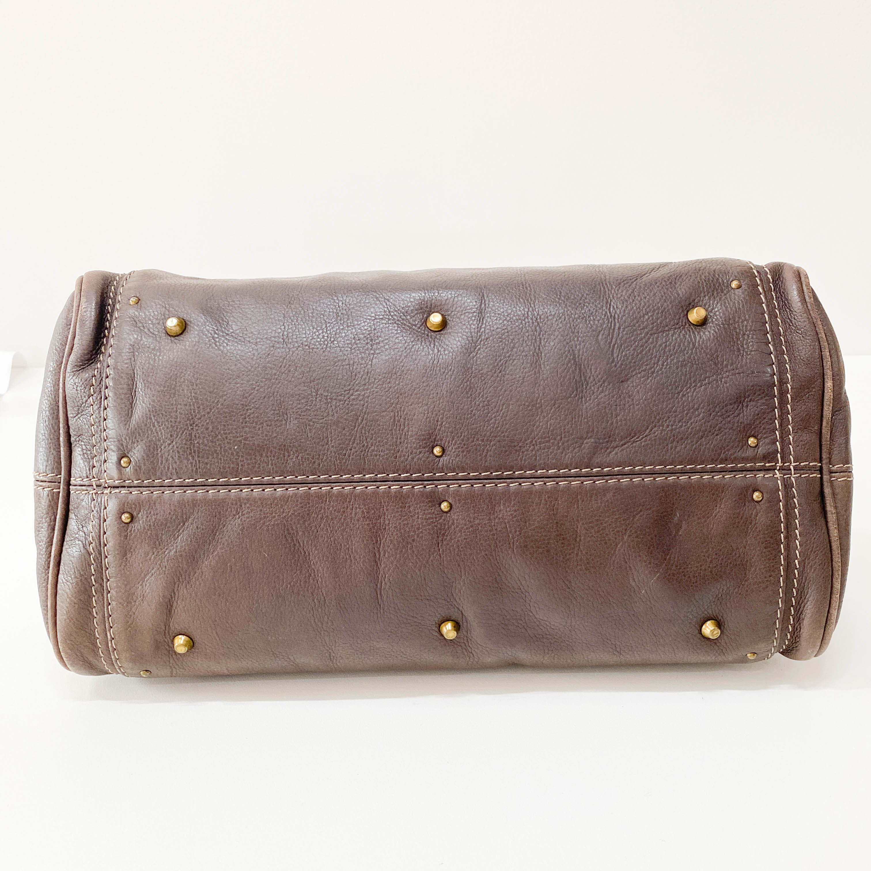 Paddington Brown Leather Shoulder Bag