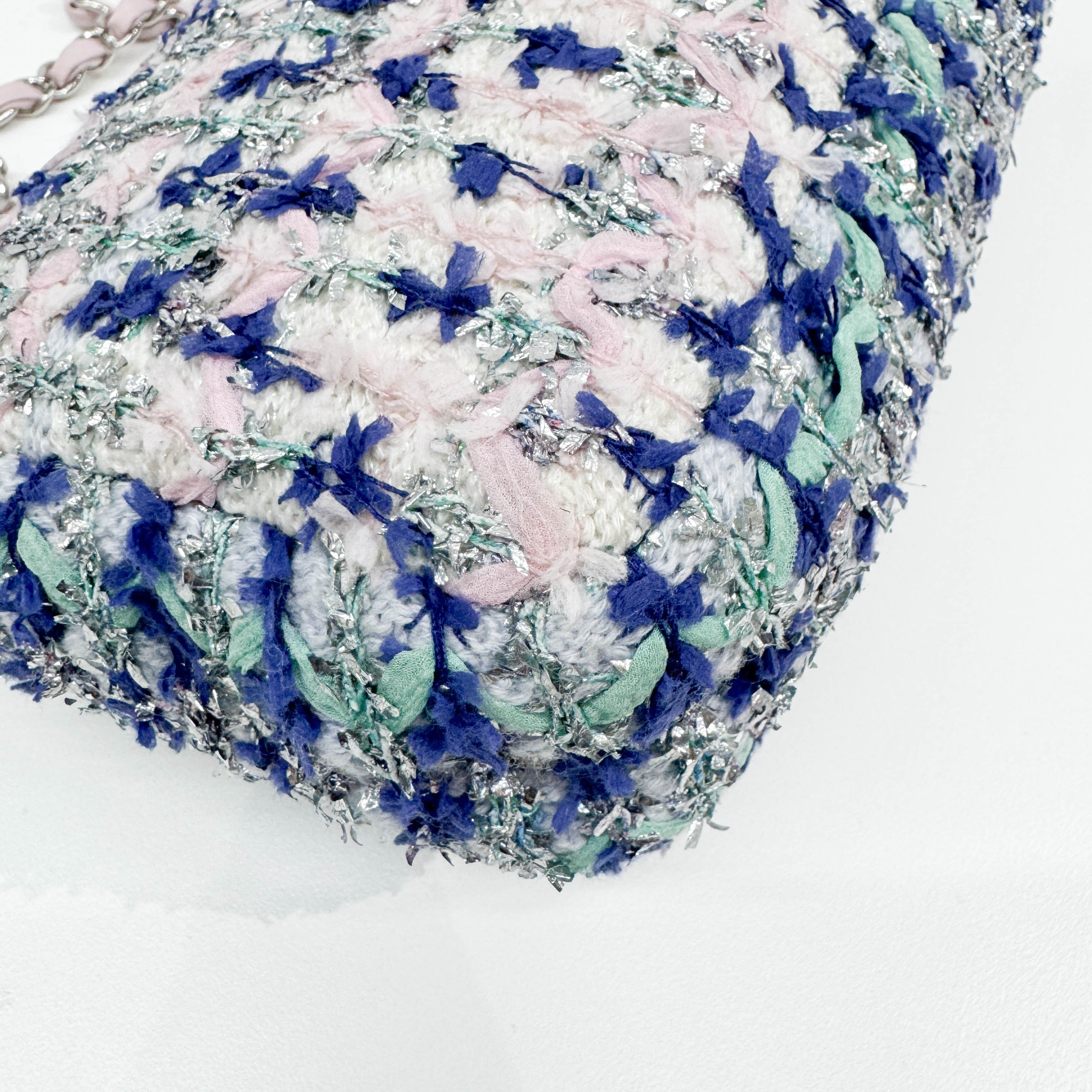 Classic Flap Multicolor Tweed Shoulder Bag