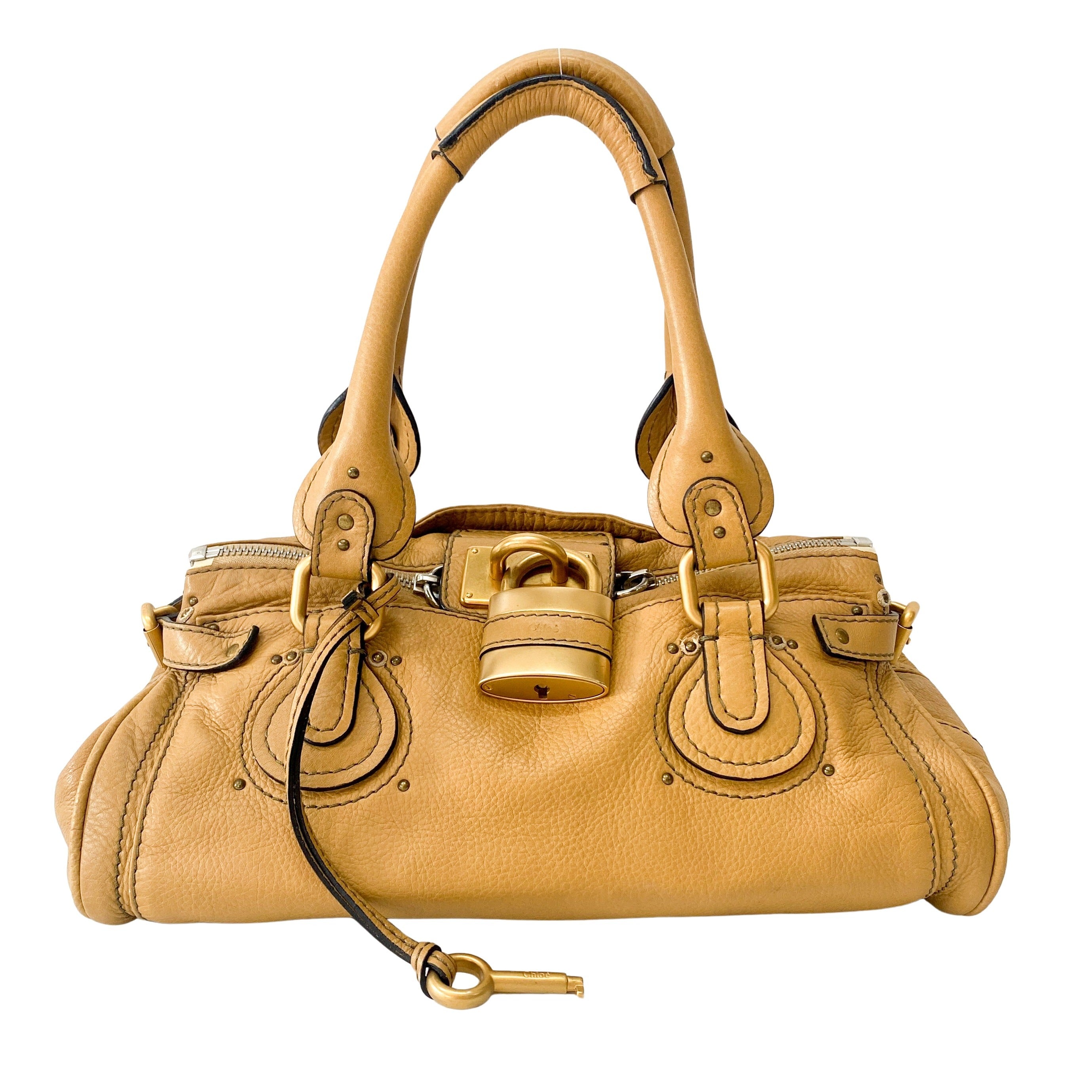 Paddington Brown Leather Shoulder Bag