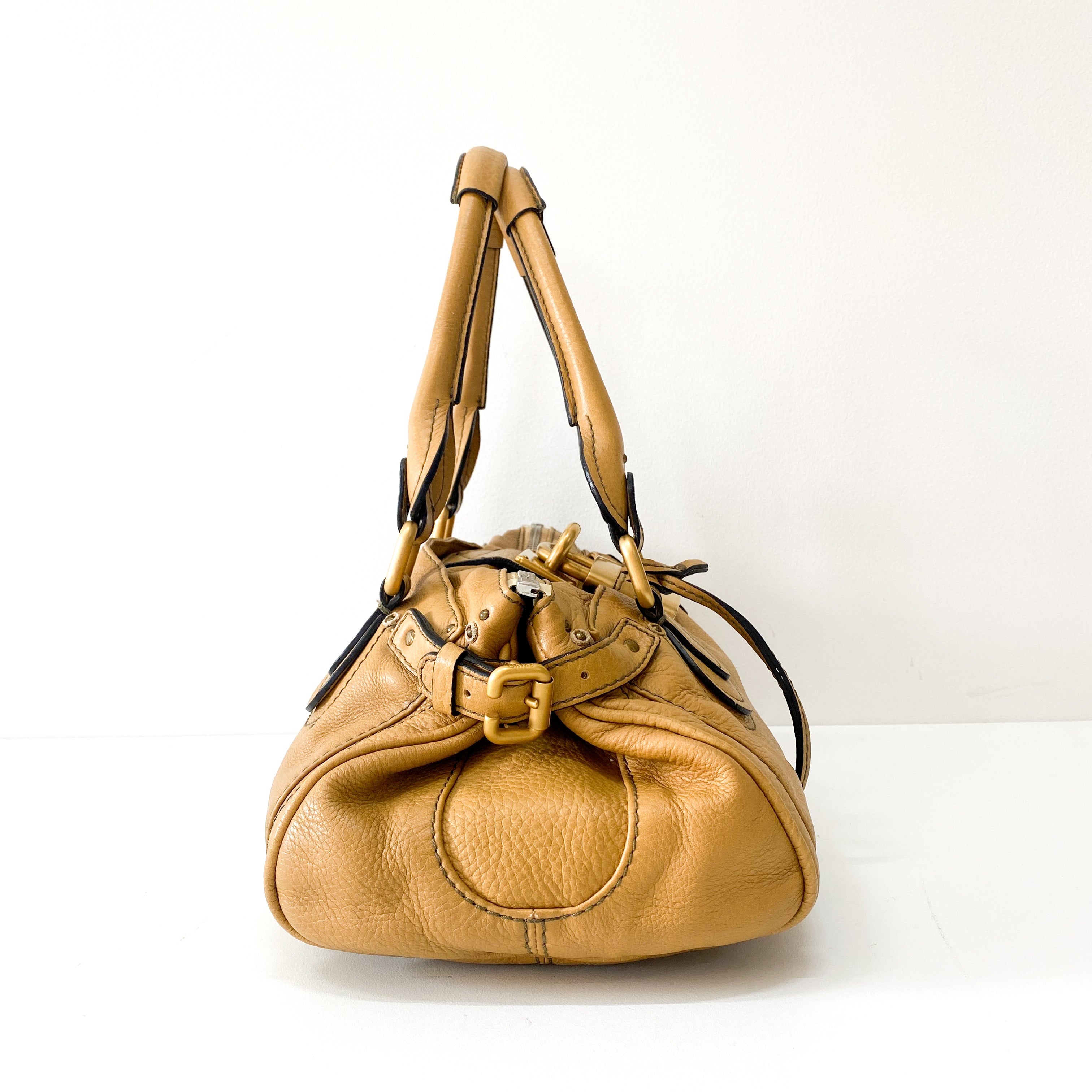 Paddington Brown Leather Shoulder Bag