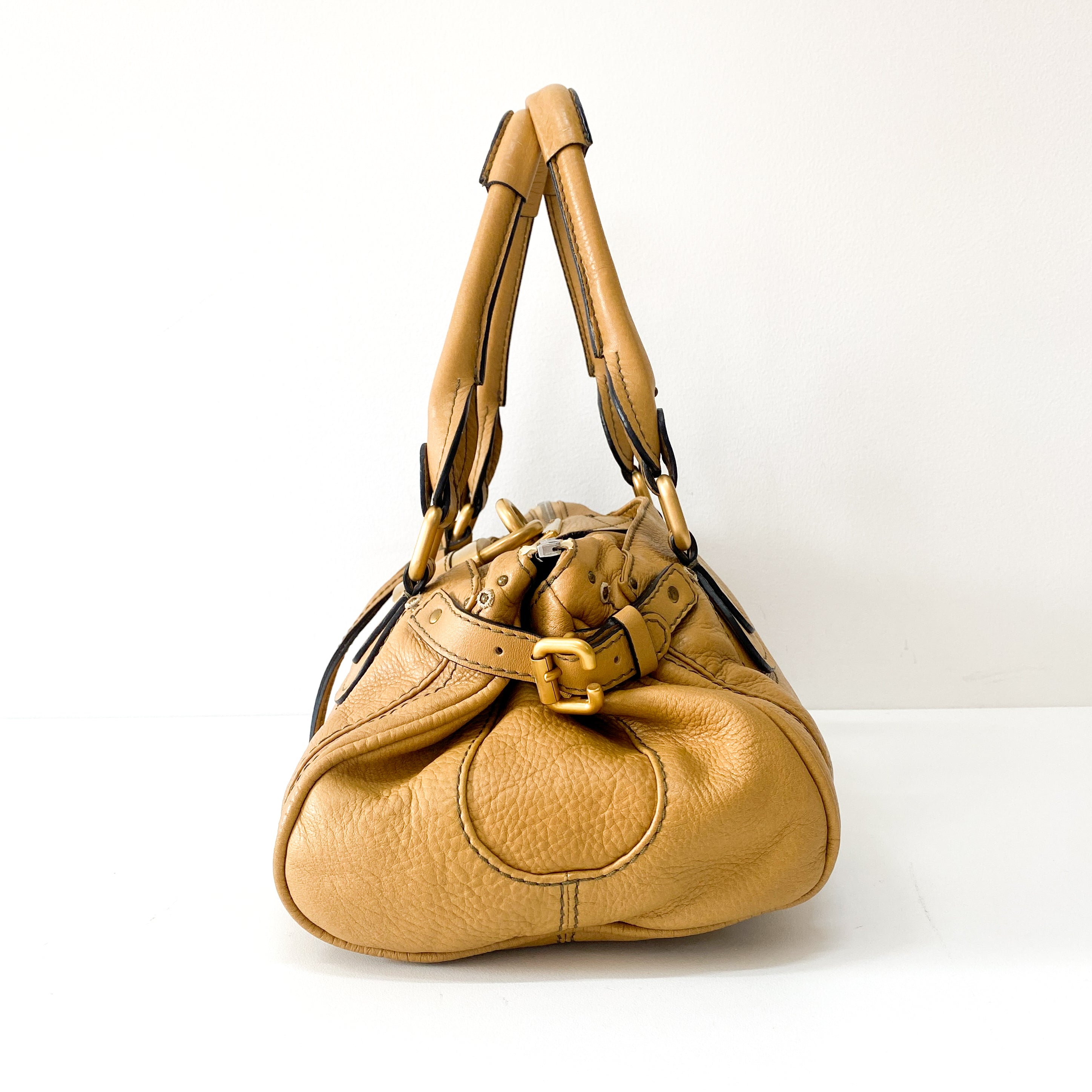 Paddington Brown Leather Shoulder Bag