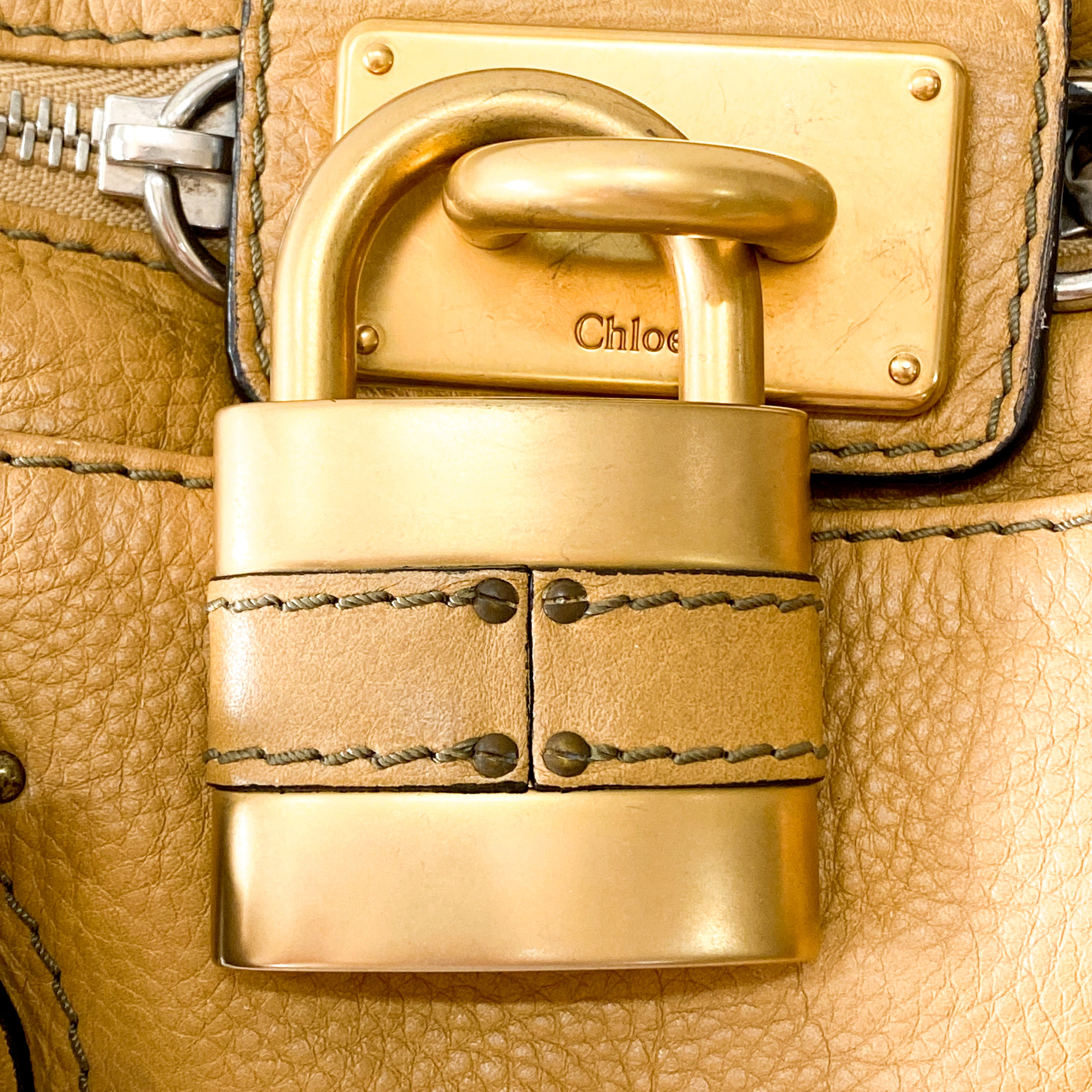 Paddington Brown Leather Shoulder Bag