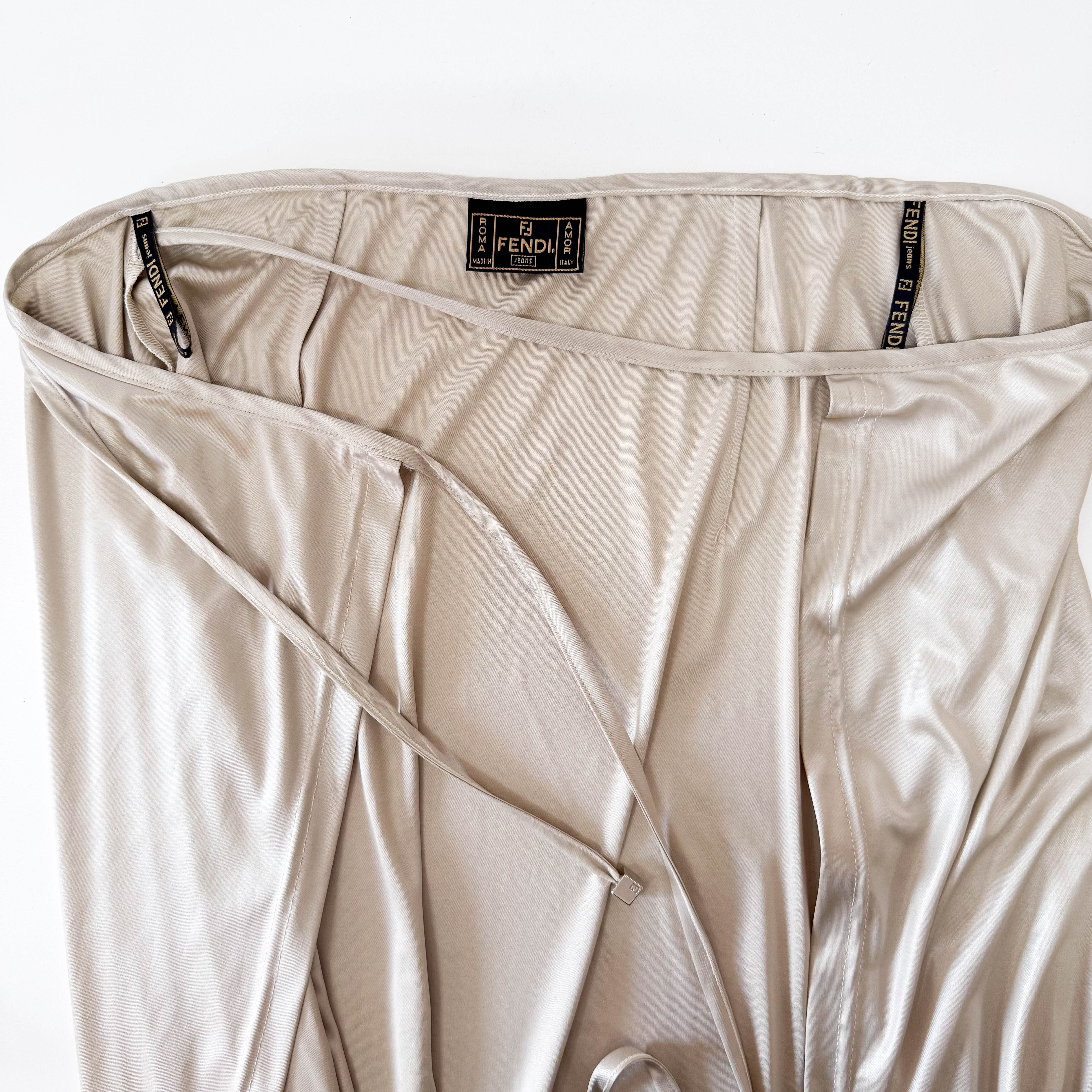 Pareo Mid Skirt Gold Size 42