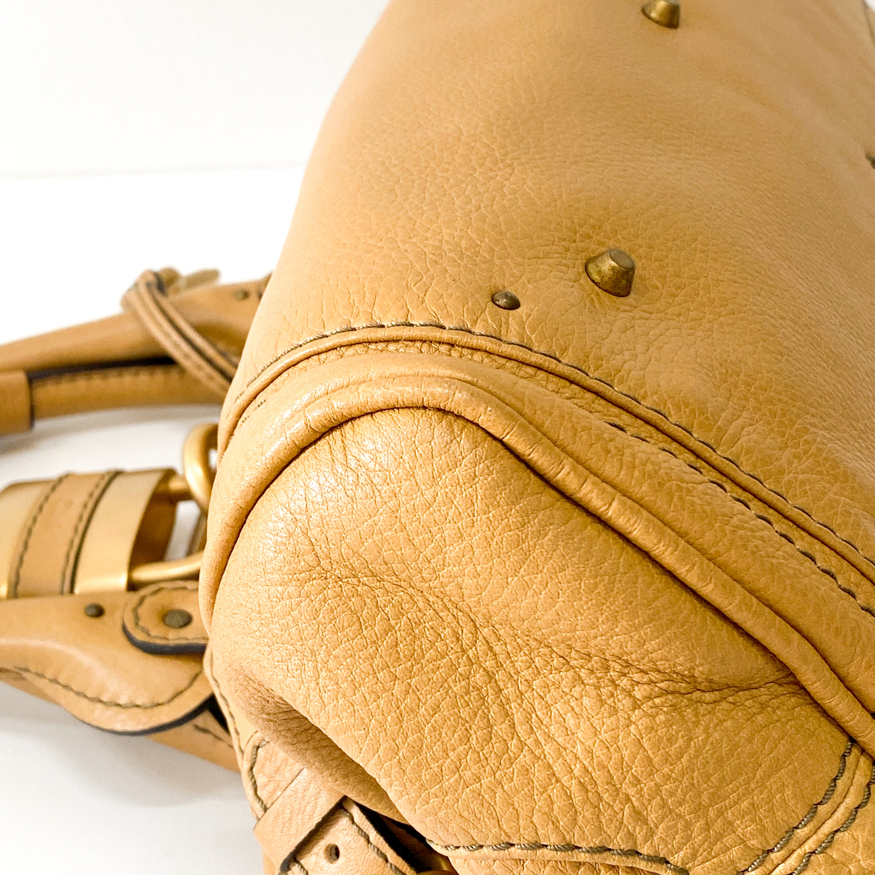 Paddington Brown Leather Shoulder Bag