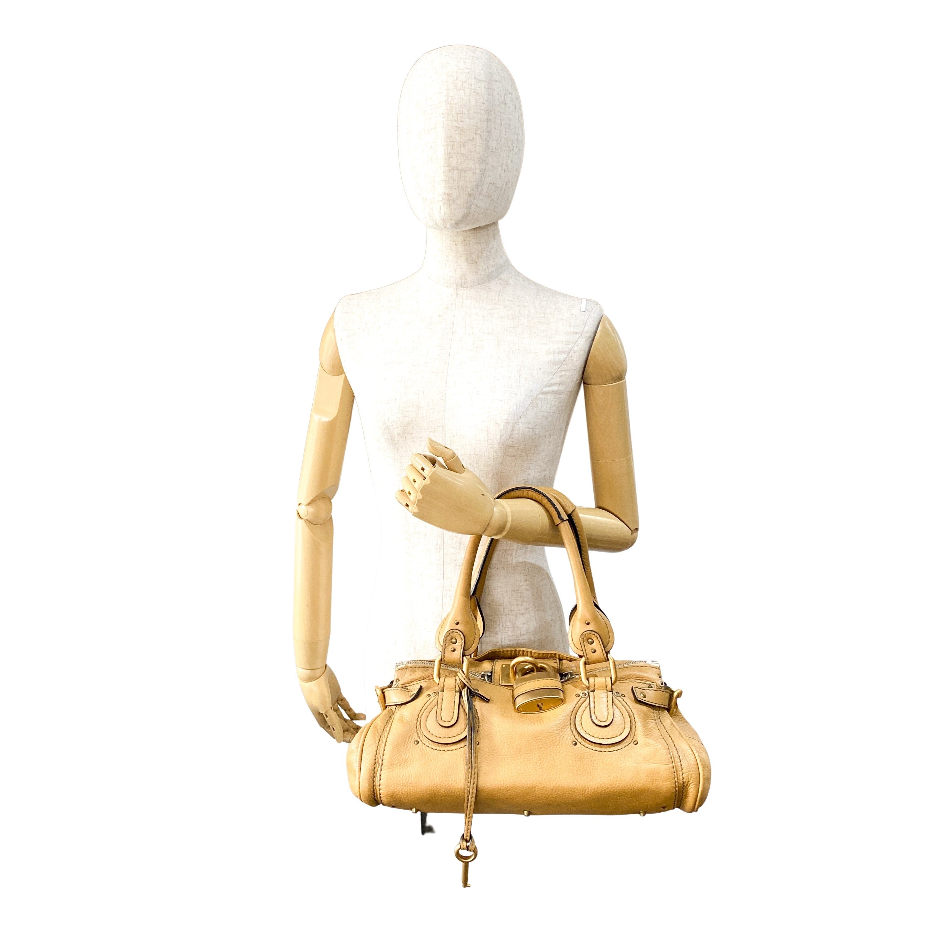 Paddington Brown Leather Shoulder Bag