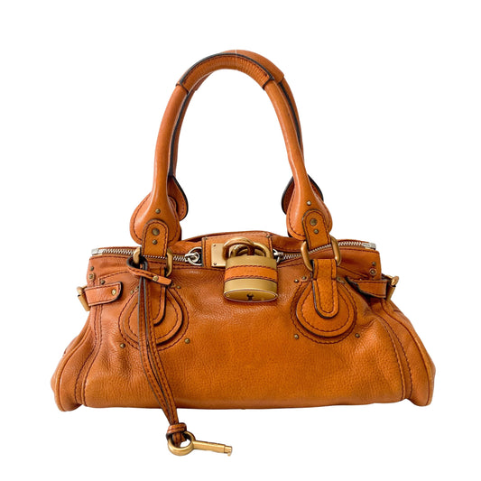 Paddington Brown Leather Shoulder Bag