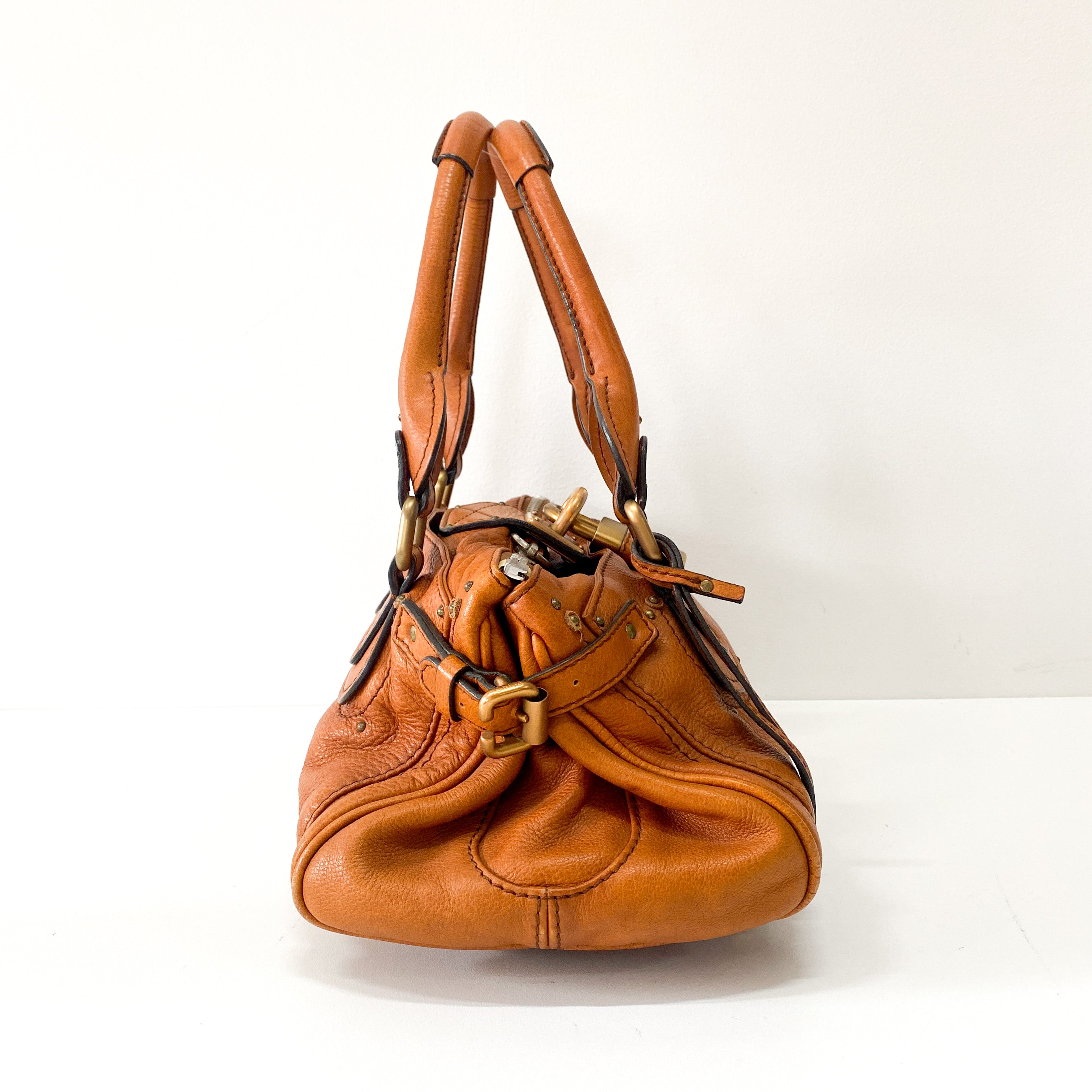 Paddington Brown Leather Shoulder Bag