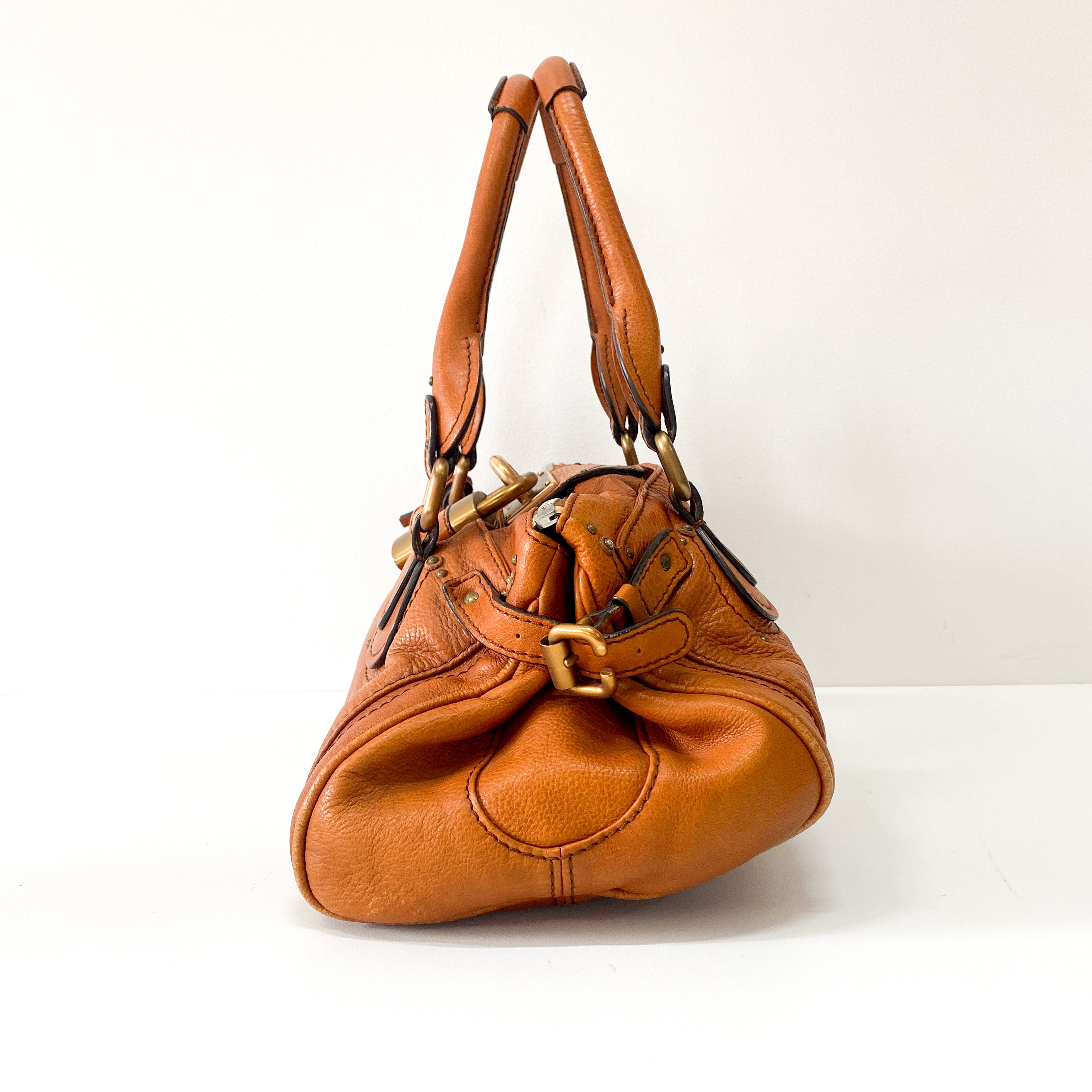 Paddington Brown Leather Shoulder Bag