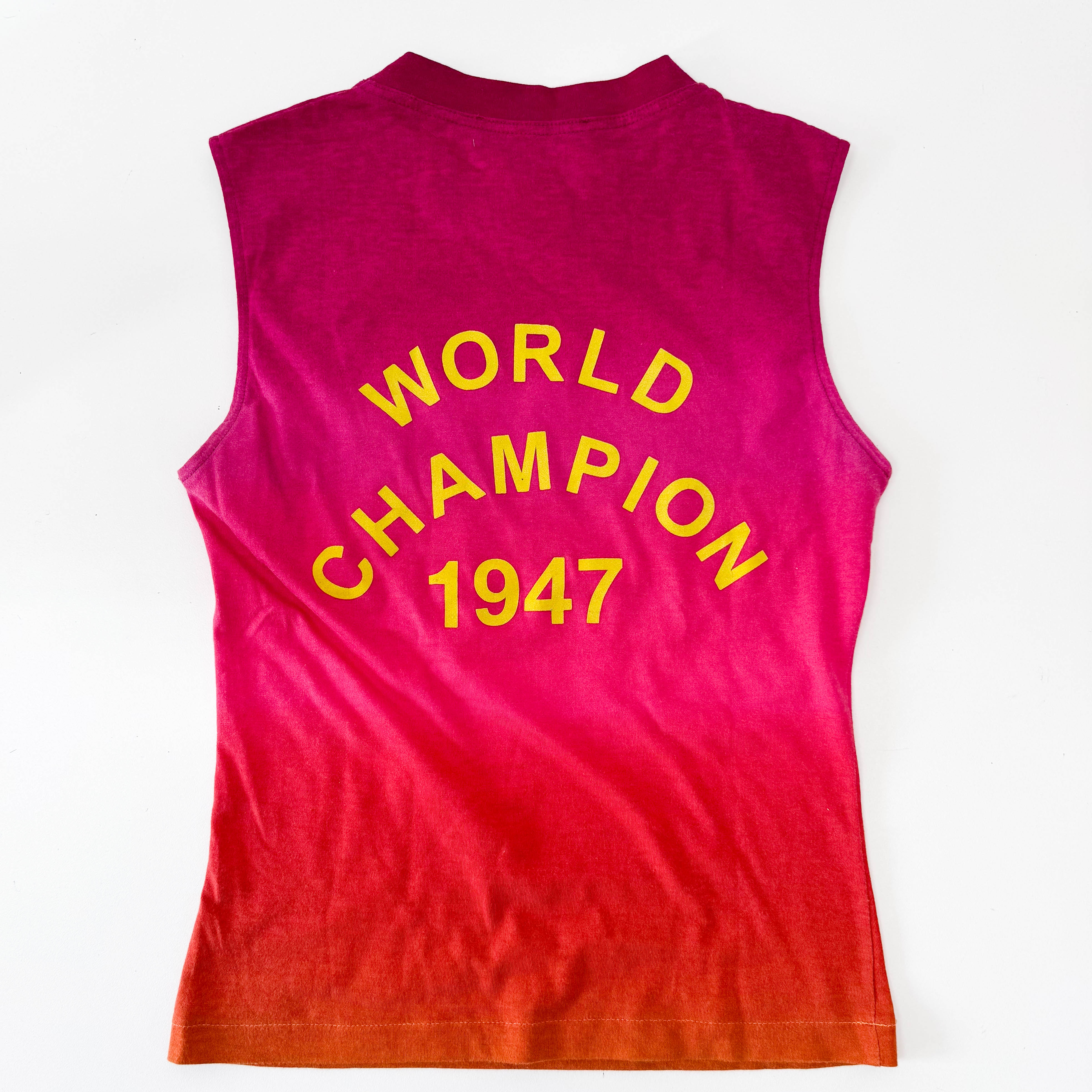 J'Adore Dior Size 6 Multi-colour Cotton Tank Top