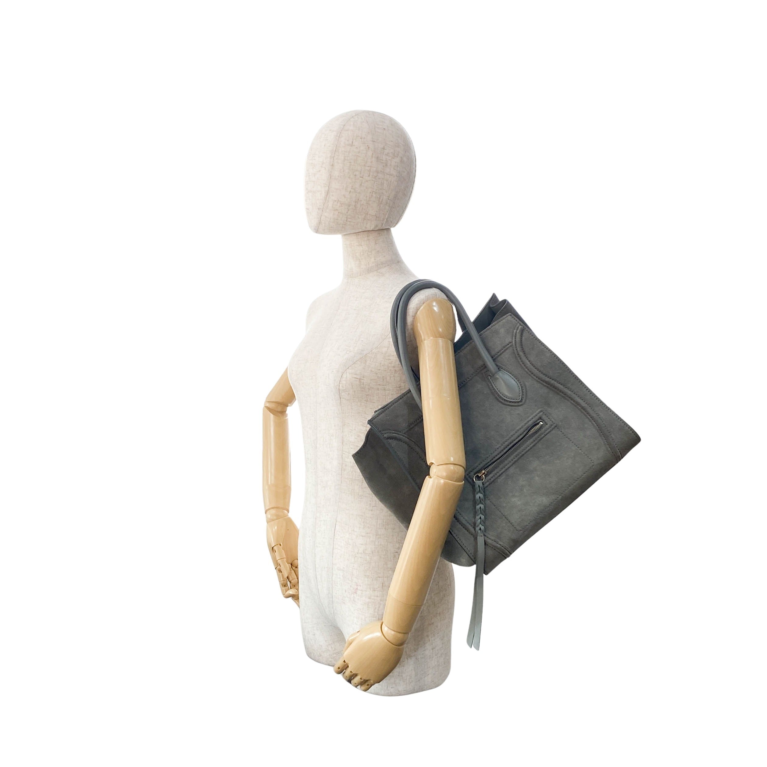 Luggage Phantom Suede Grey