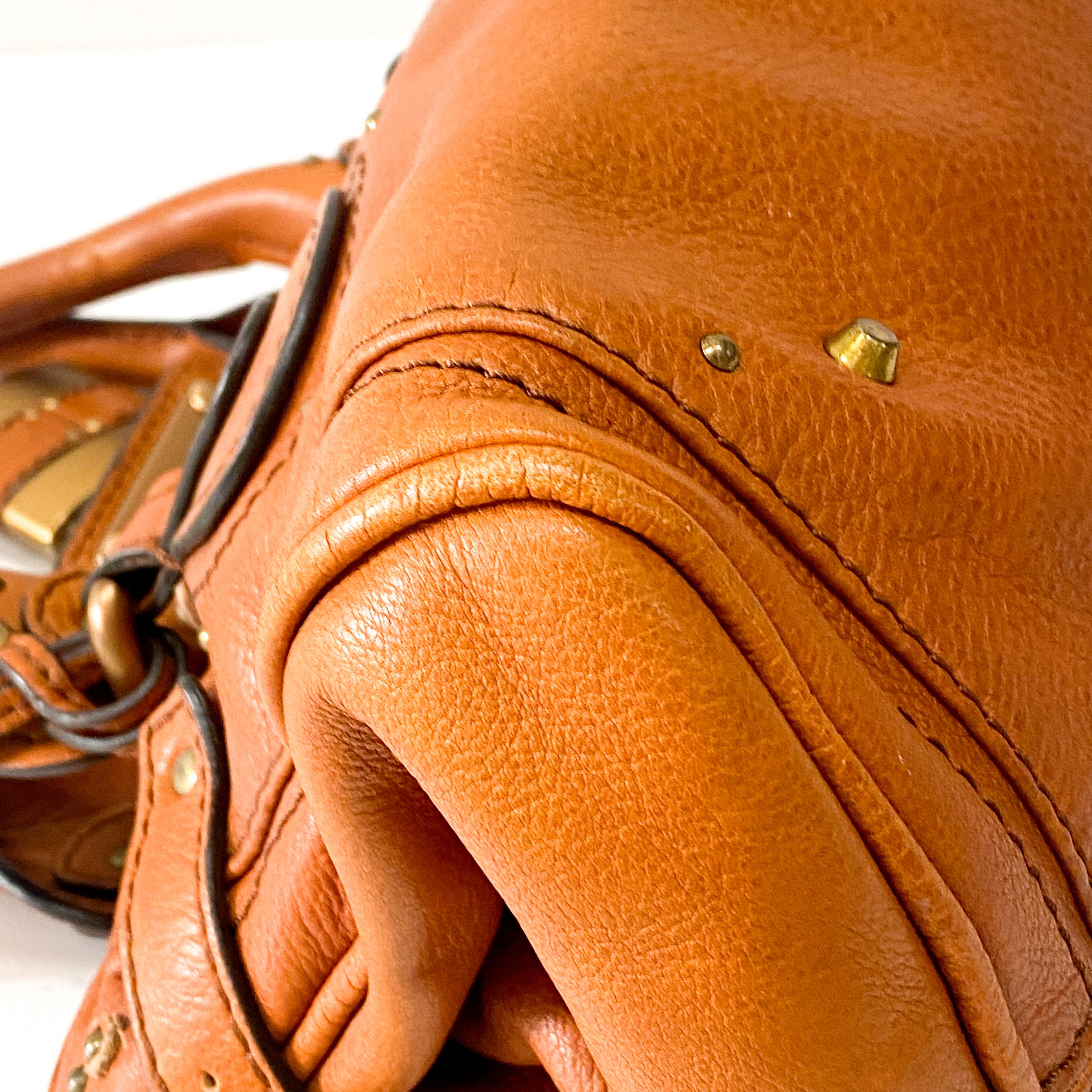 Paddington Brown Leather Shoulder Bag