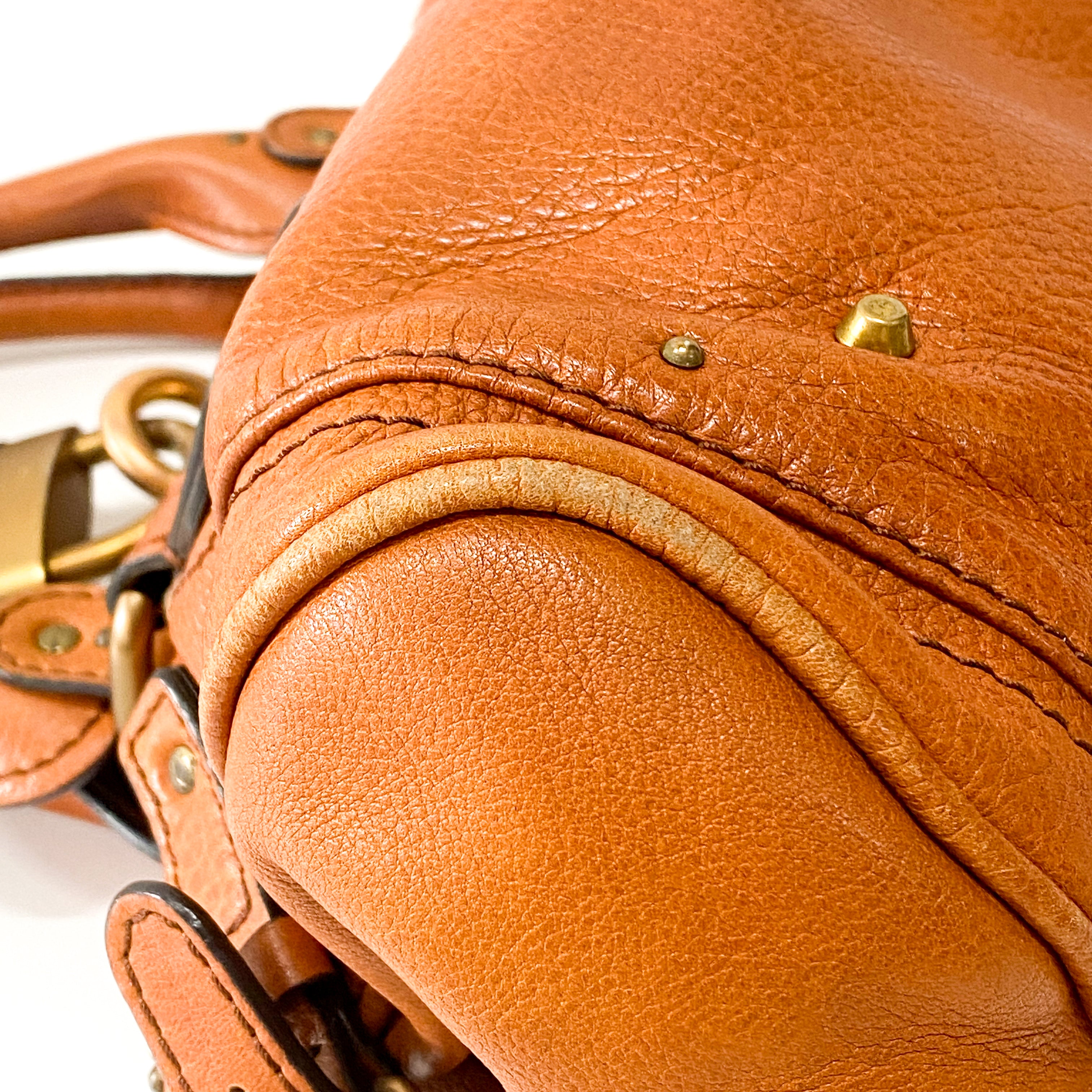 Paddington Brown Leather Shoulder Bag