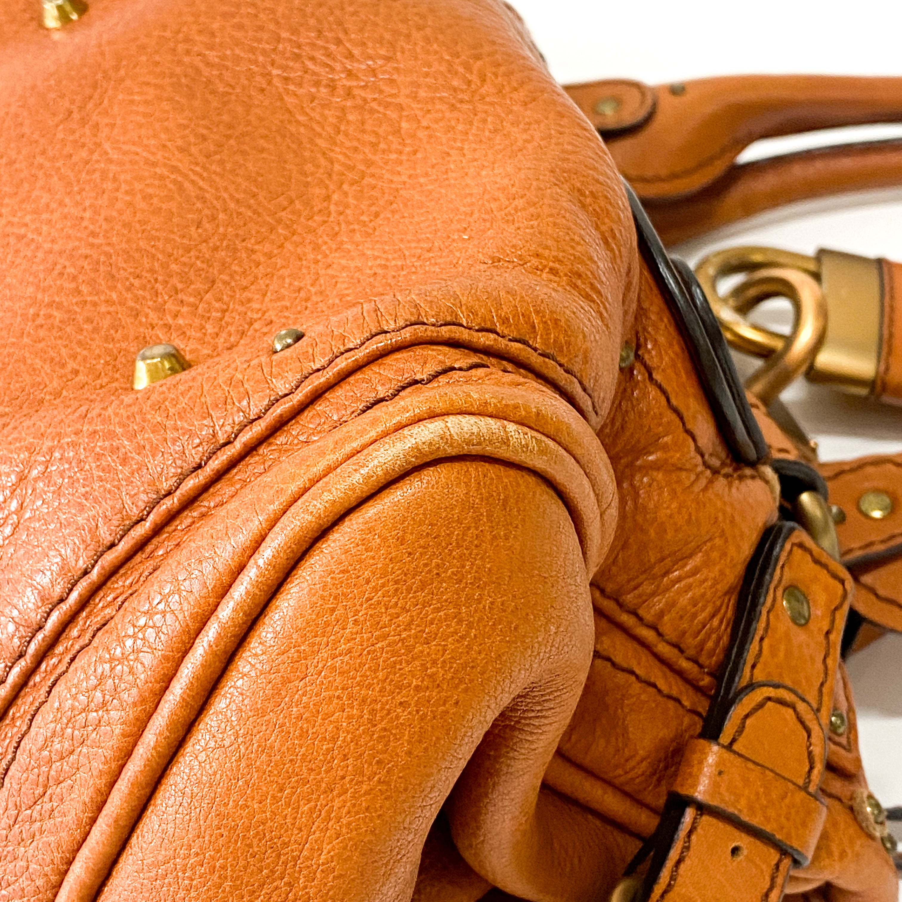 Paddington Brown Leather Shoulder Bag