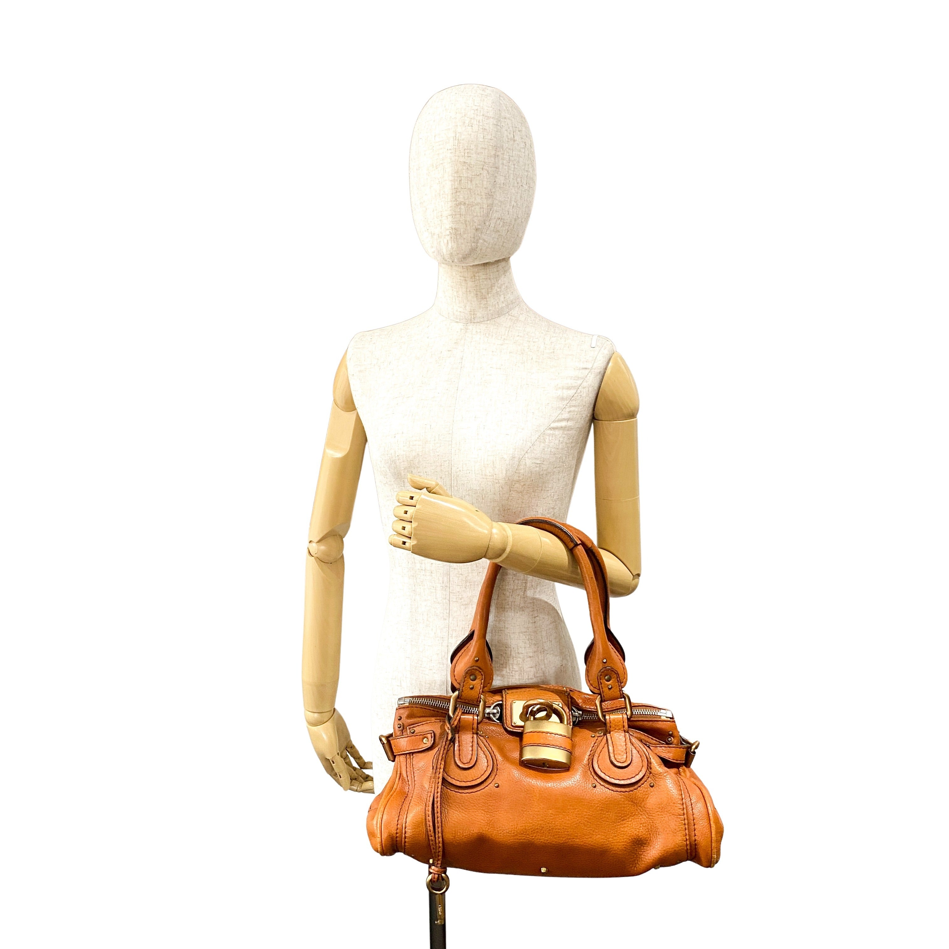 Paddington Brown Leather Shoulder Bag