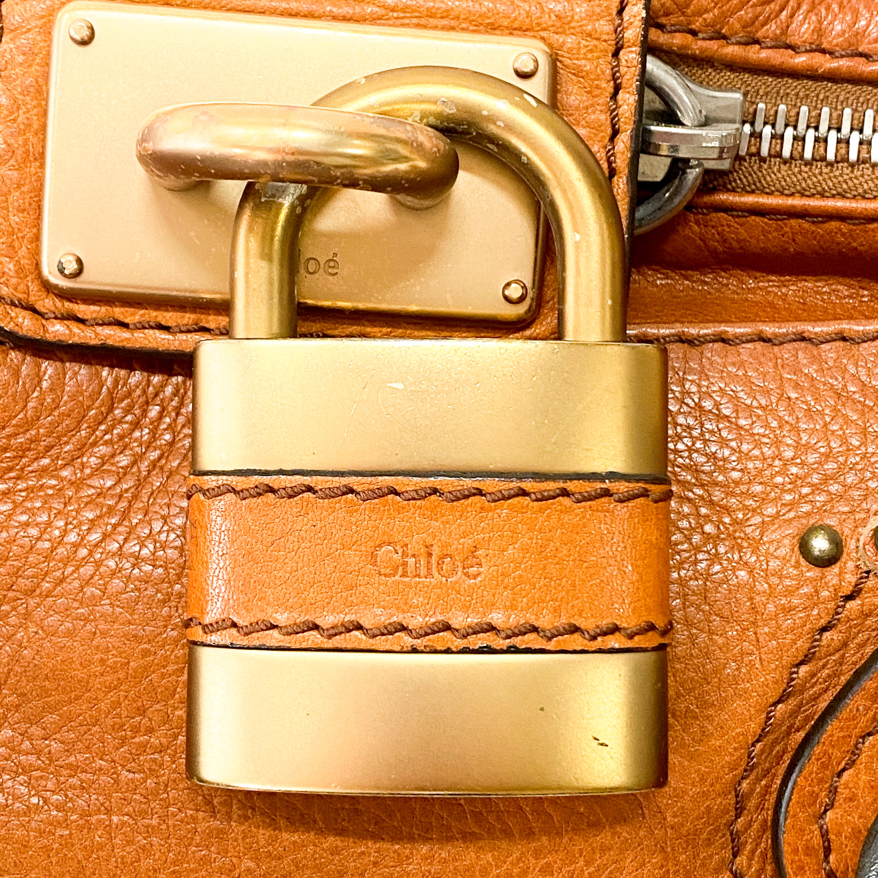 Paddington Brown Leather Shoulder Bag