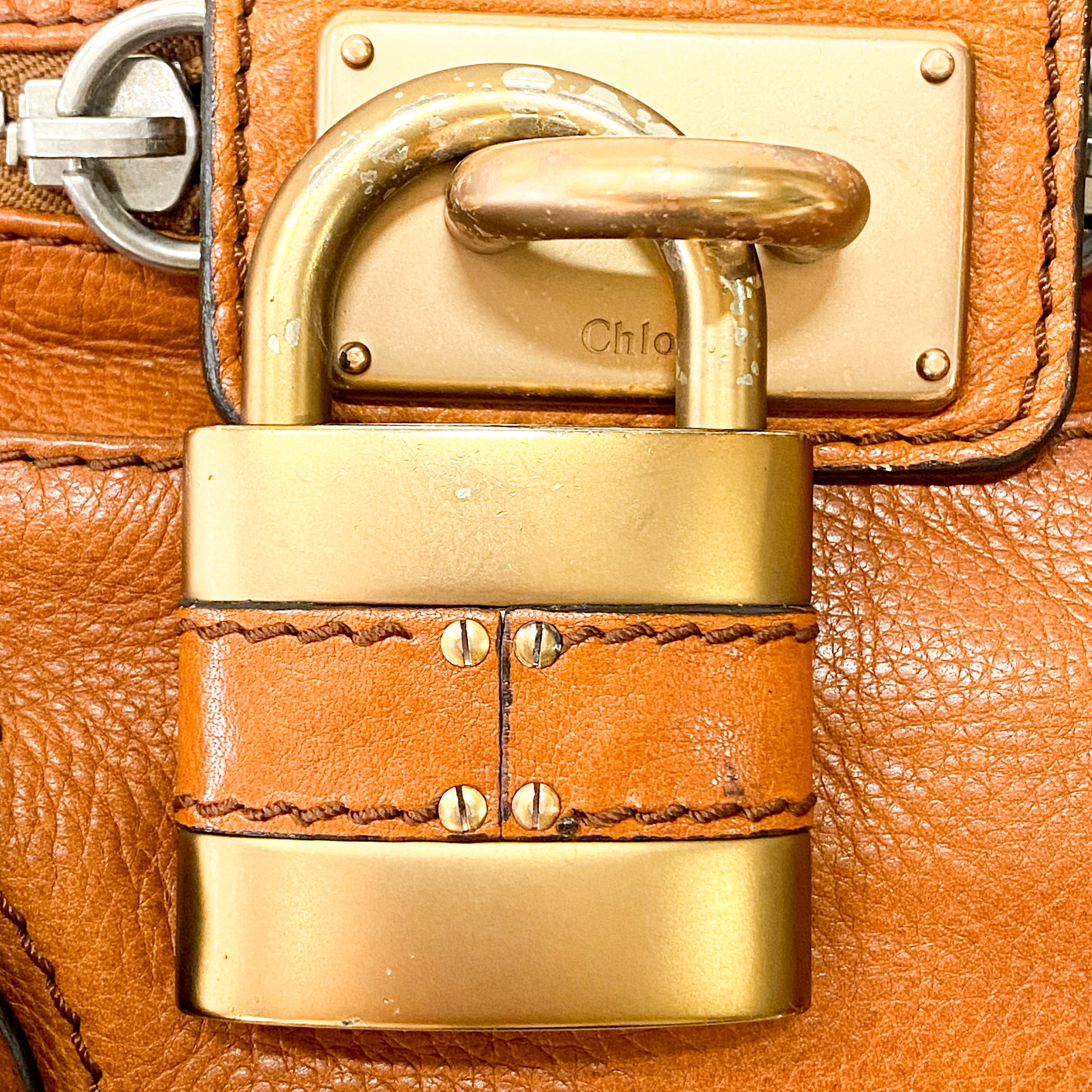 Paddington Brown Leather Shoulder Bag