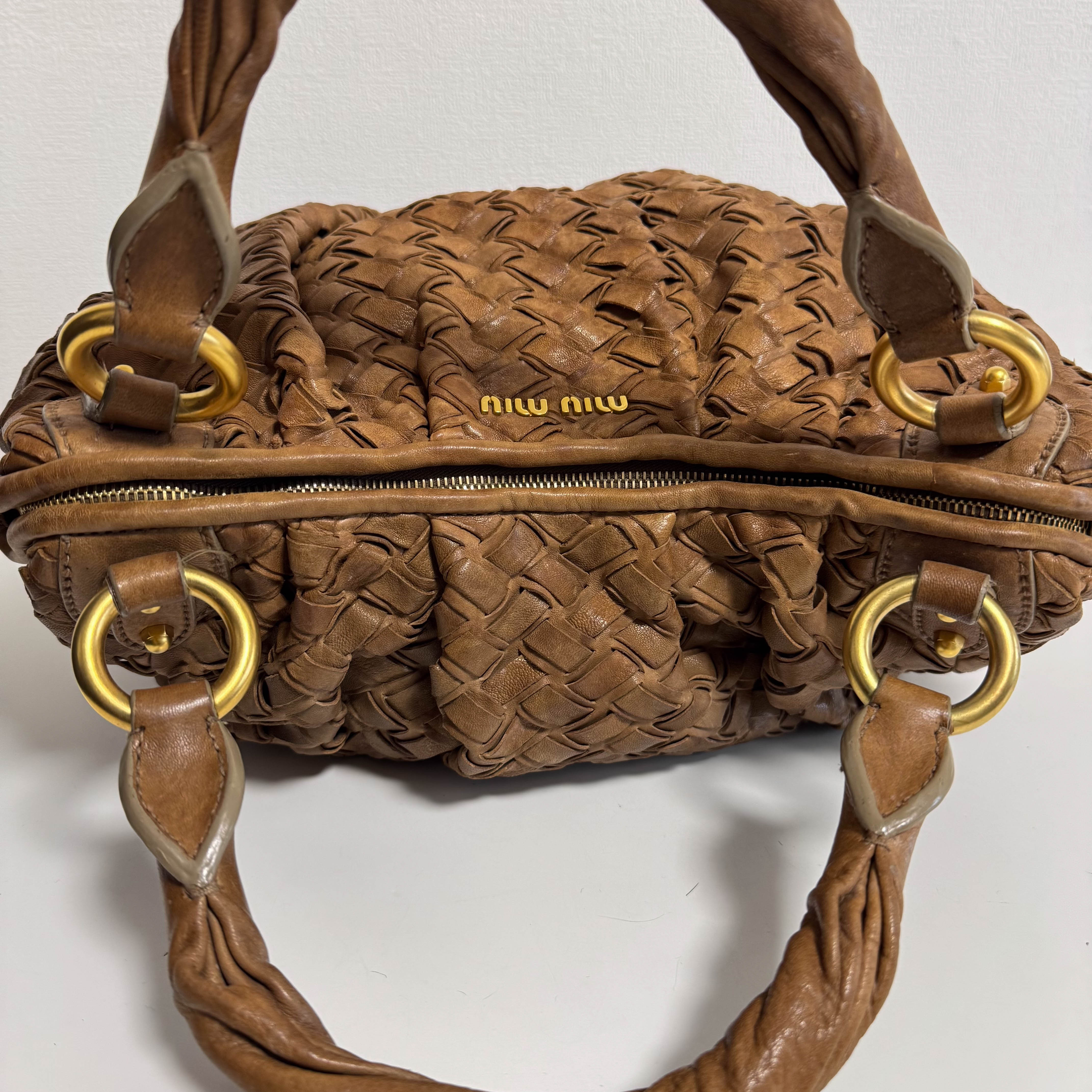 Archive Brown Leather Shoulder Bag