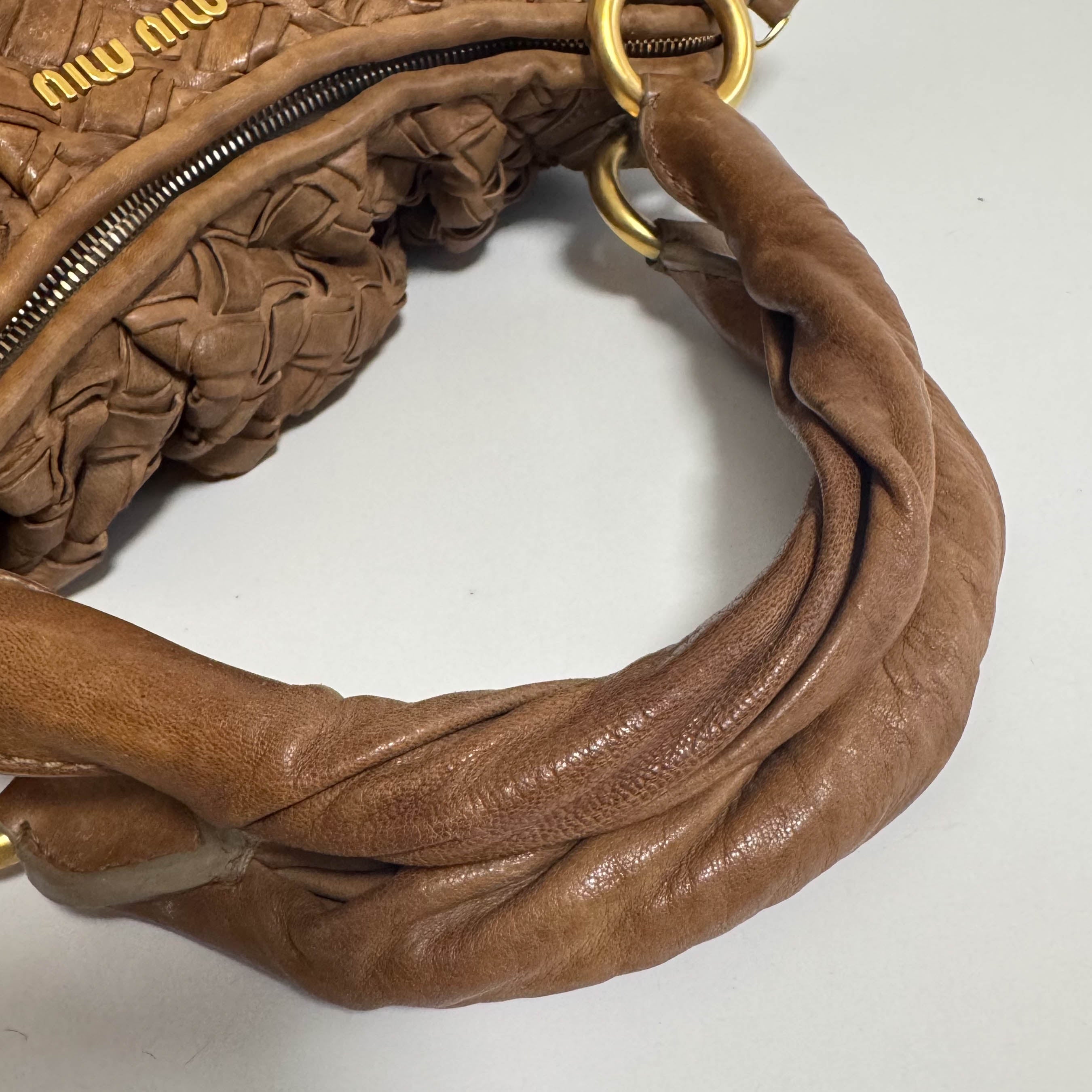 Archive Brown Leather Shoulder Bag