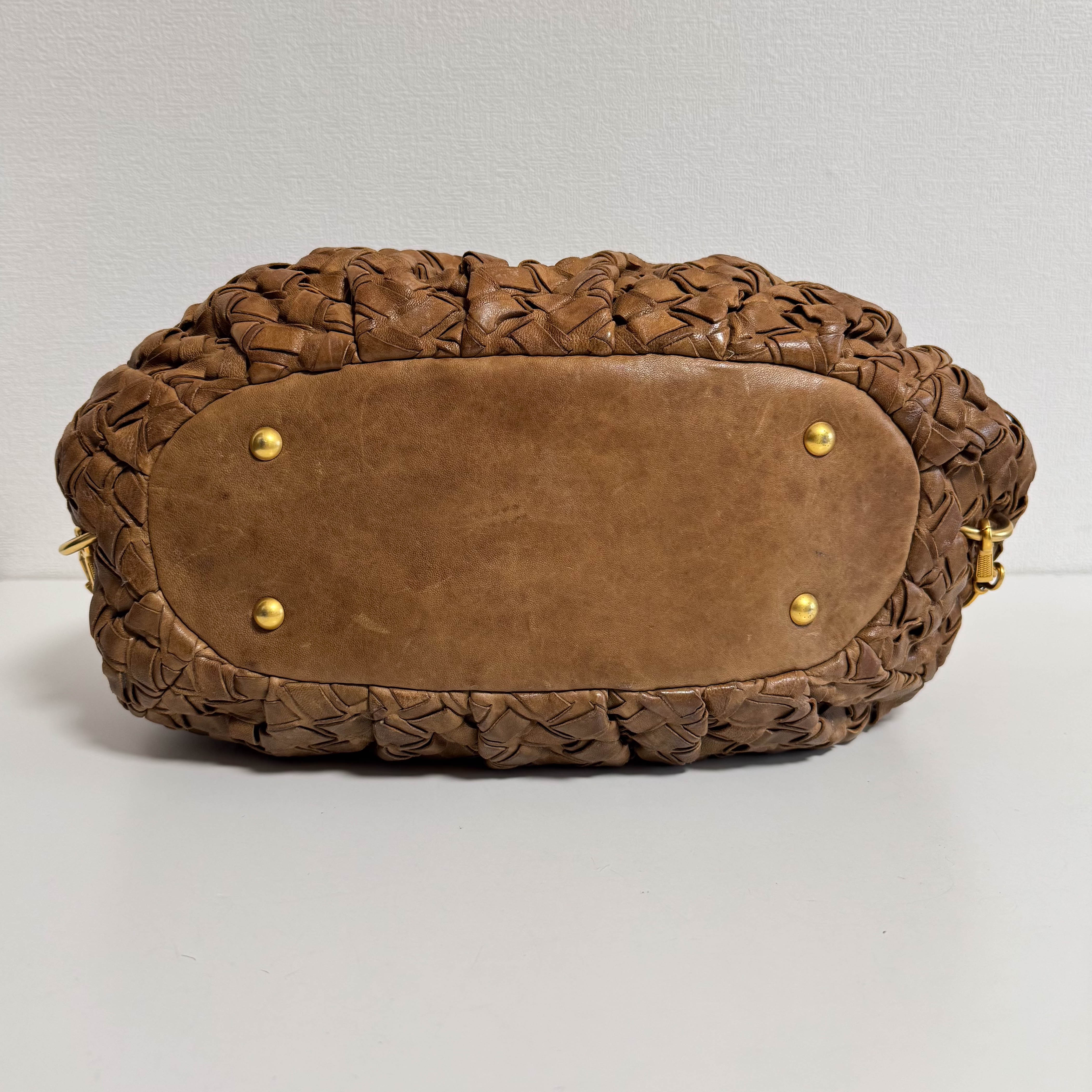 Archive Brown Leather Shoulder Bag