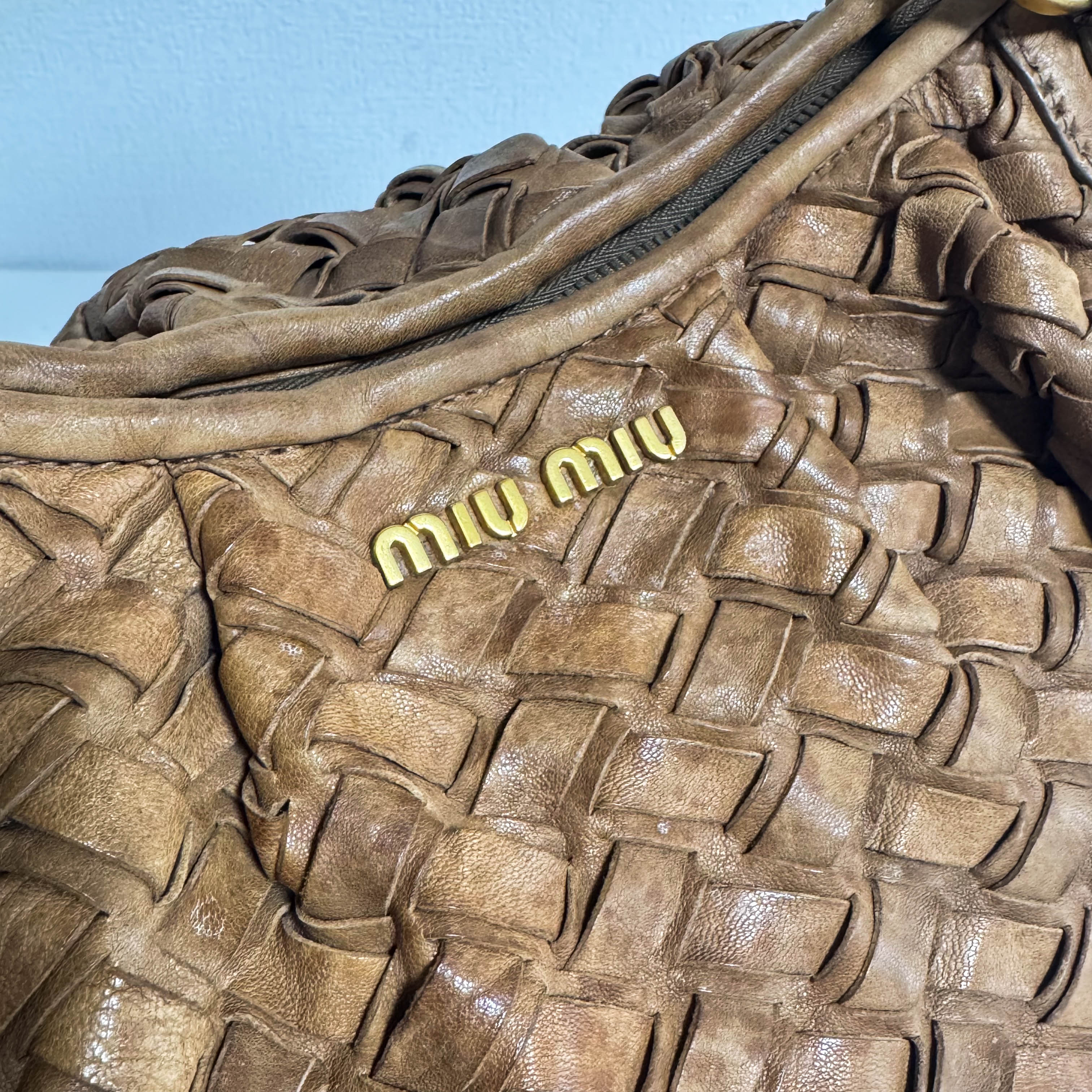 Archive Brown Leather Shoulder Bag