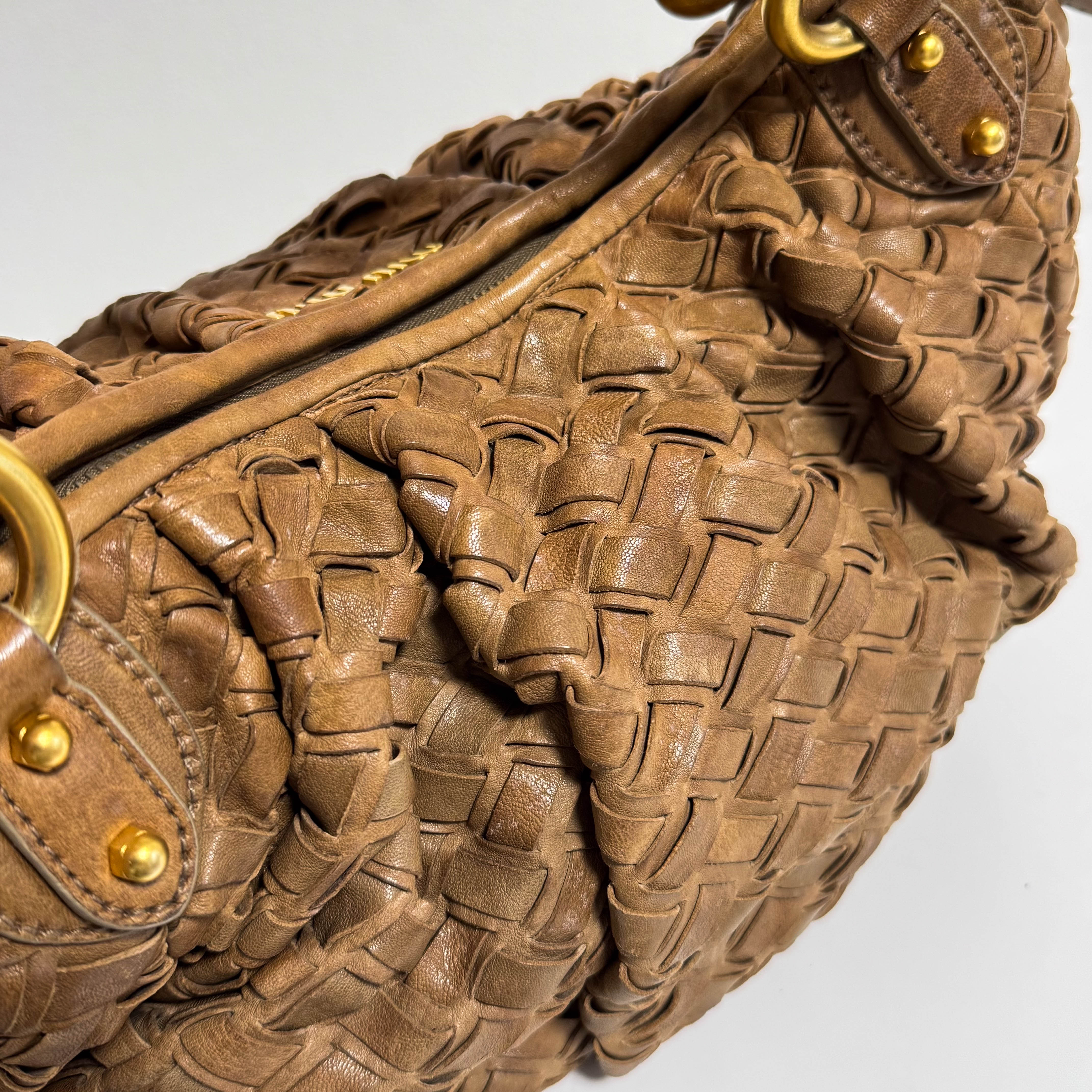 Archive Brown Leather Shoulder Bag