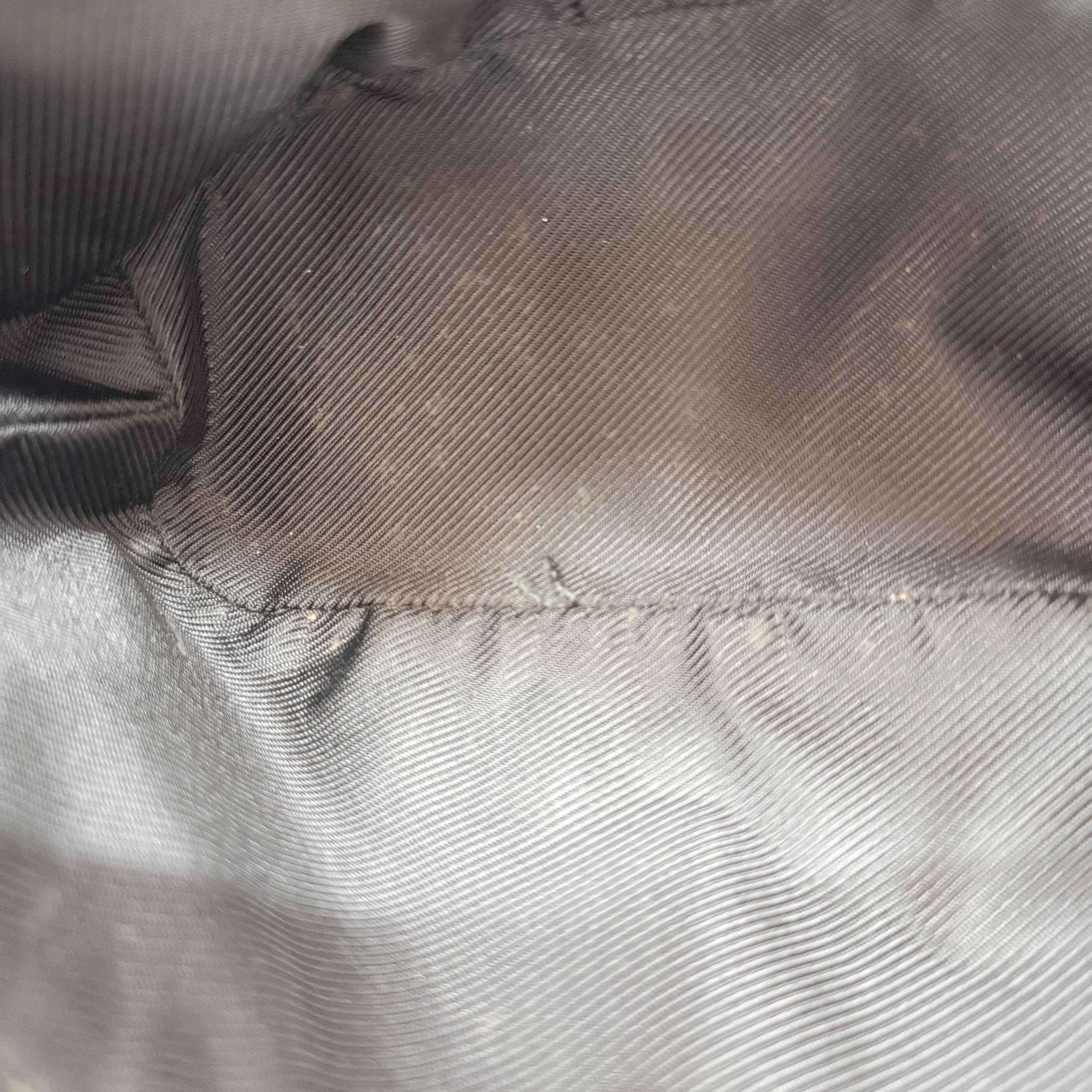 GG Canvas Boat Pochette Red Leather