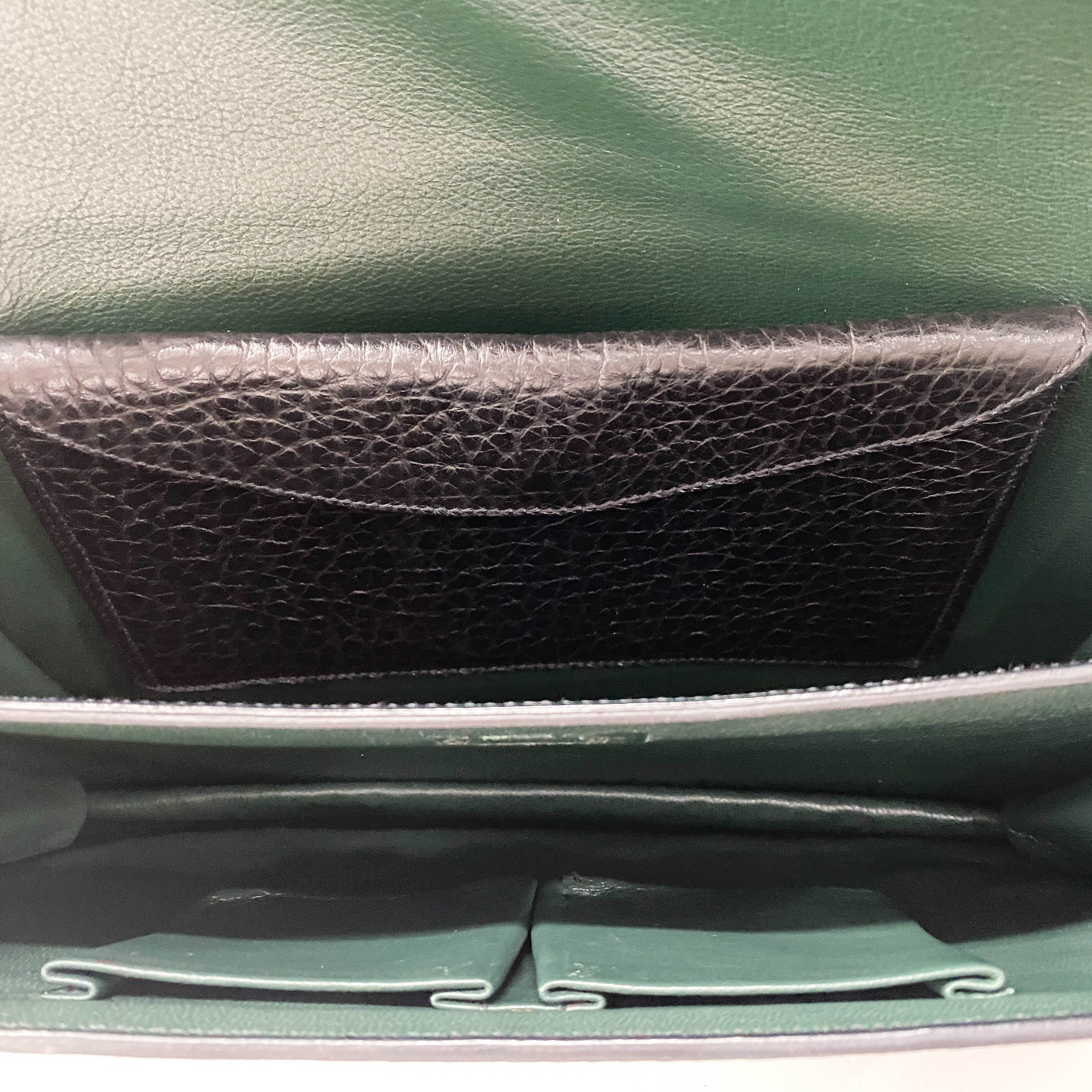 Black Leather Shoulder Bag