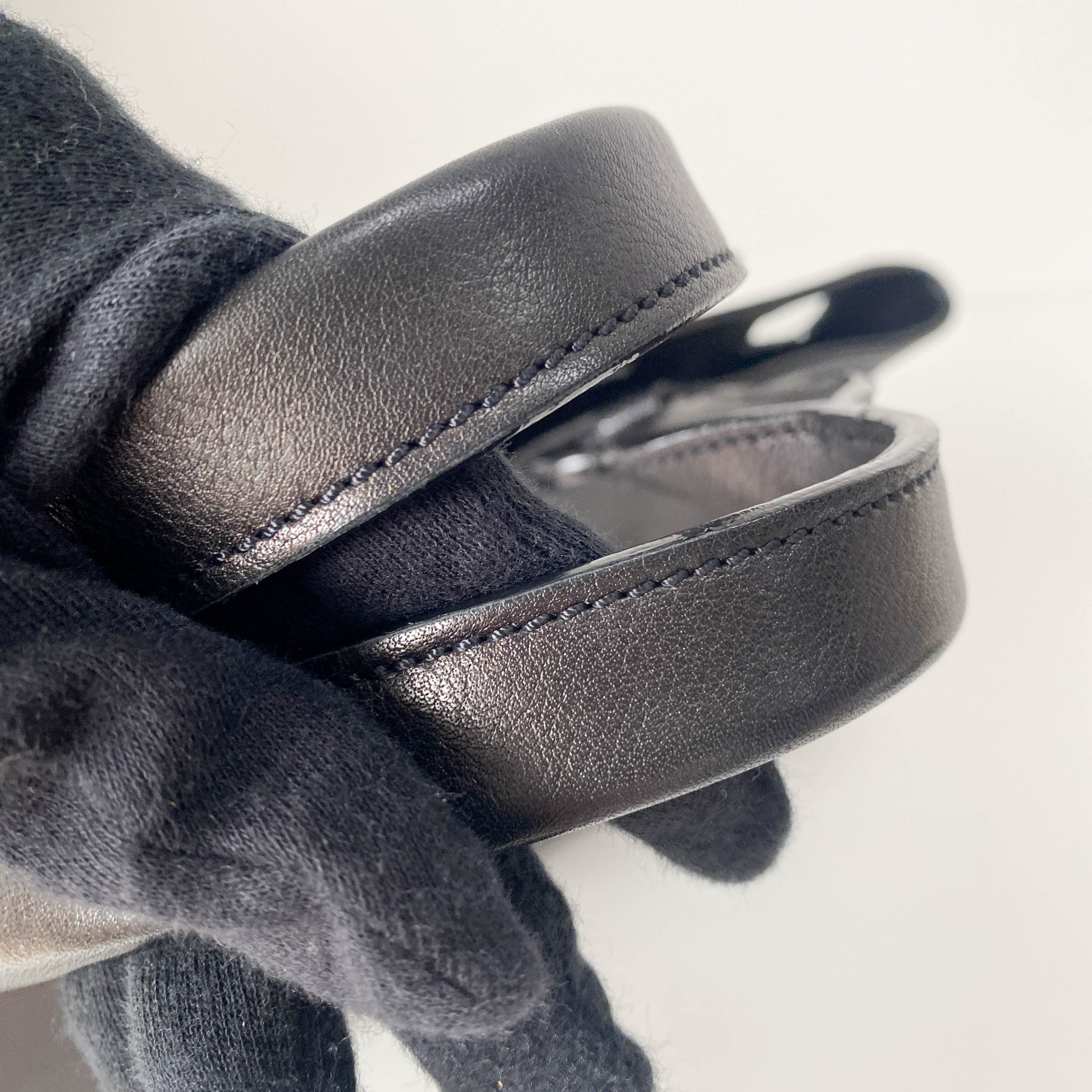 Marcello Black Calfskin Leather Handbag