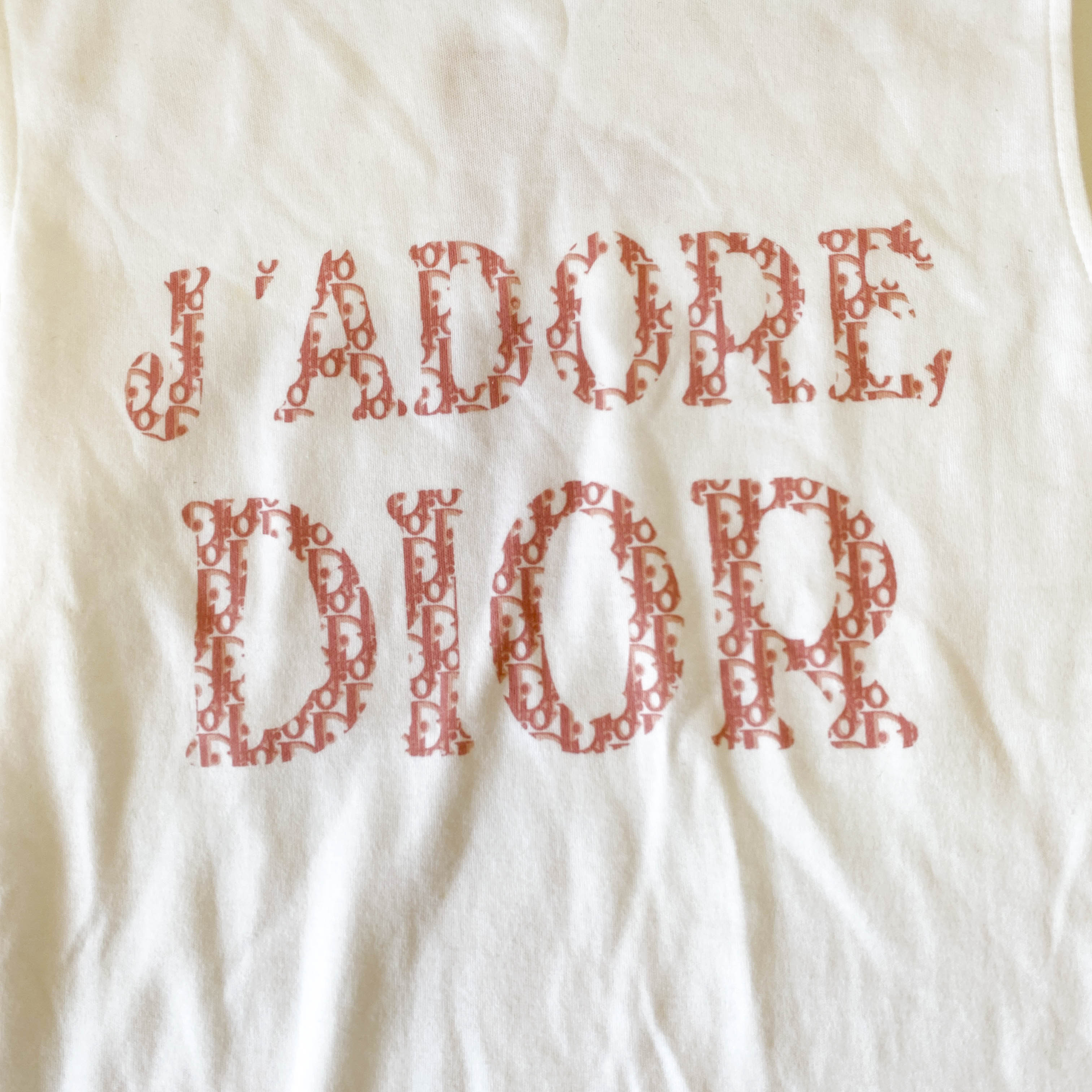 J'ADORE White T-Shirt SIZE 6