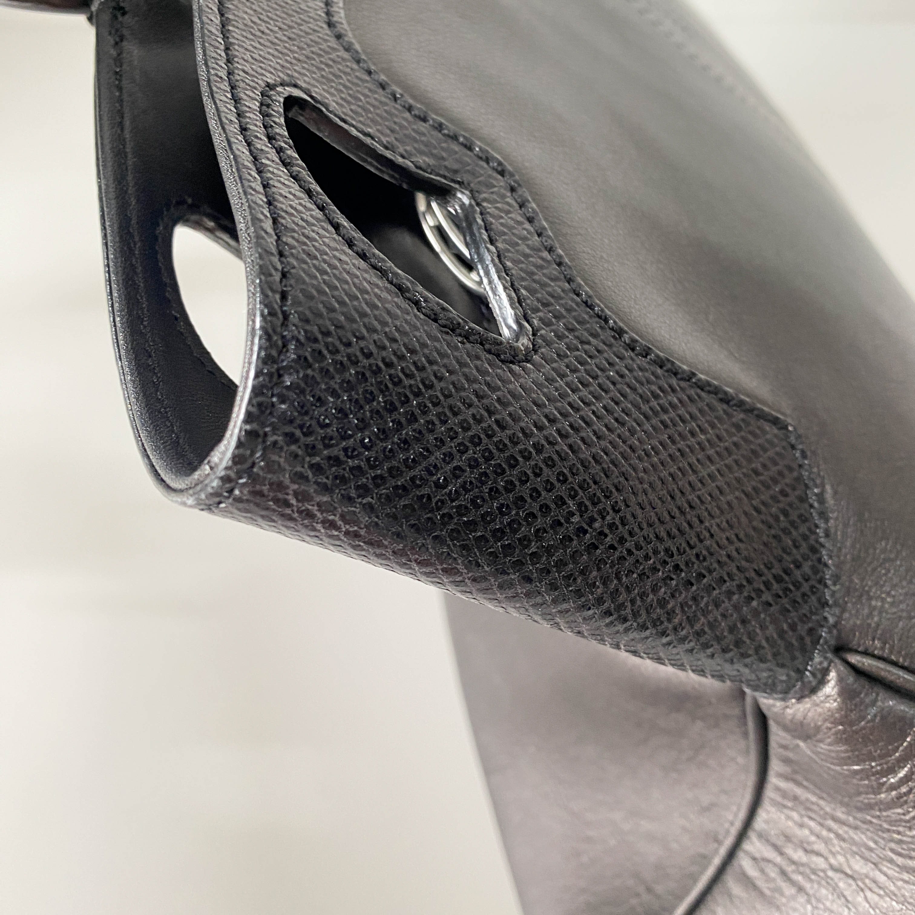 Marcello Black Calfskin Leather Handbag