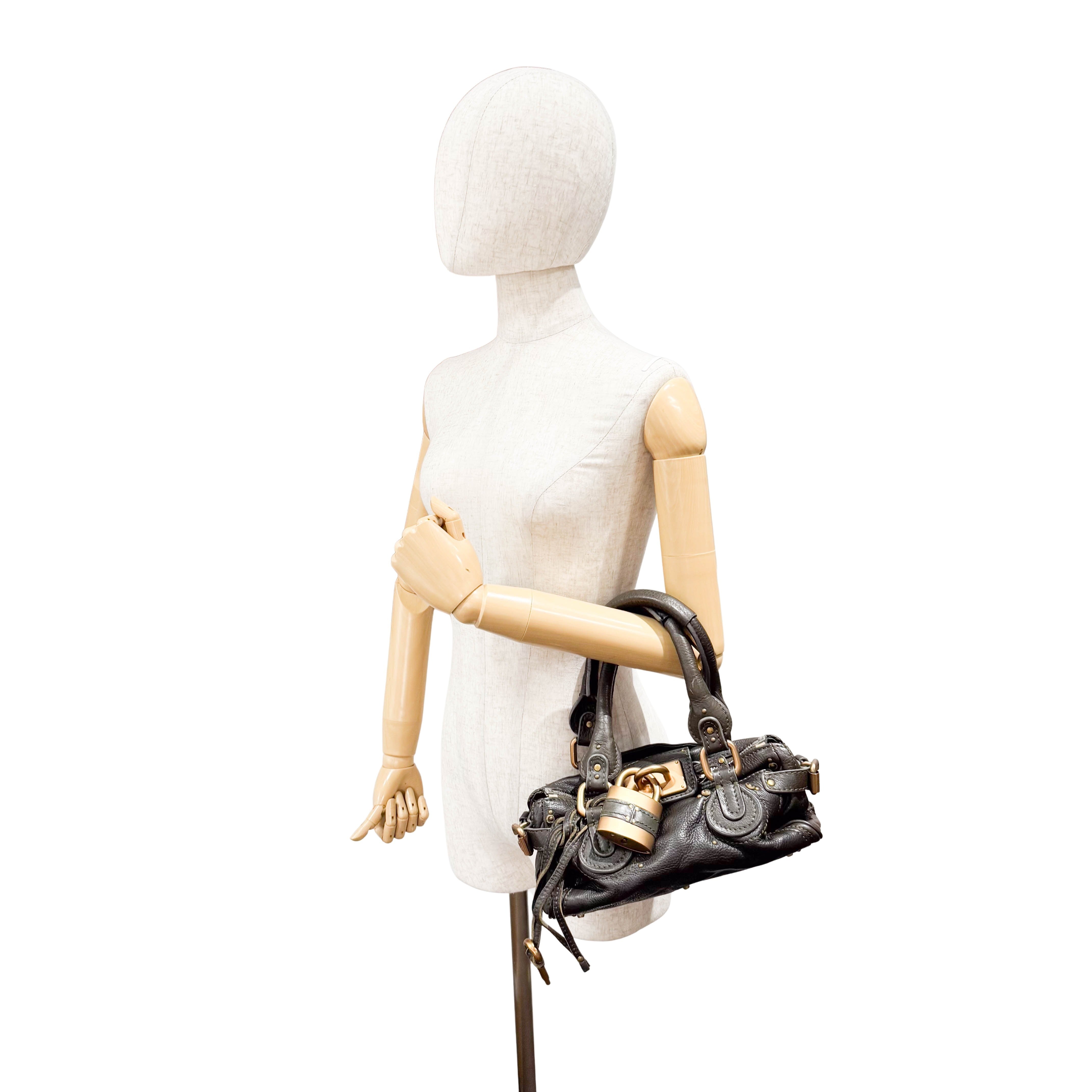 Khaki Green Mini Paddignton Bag