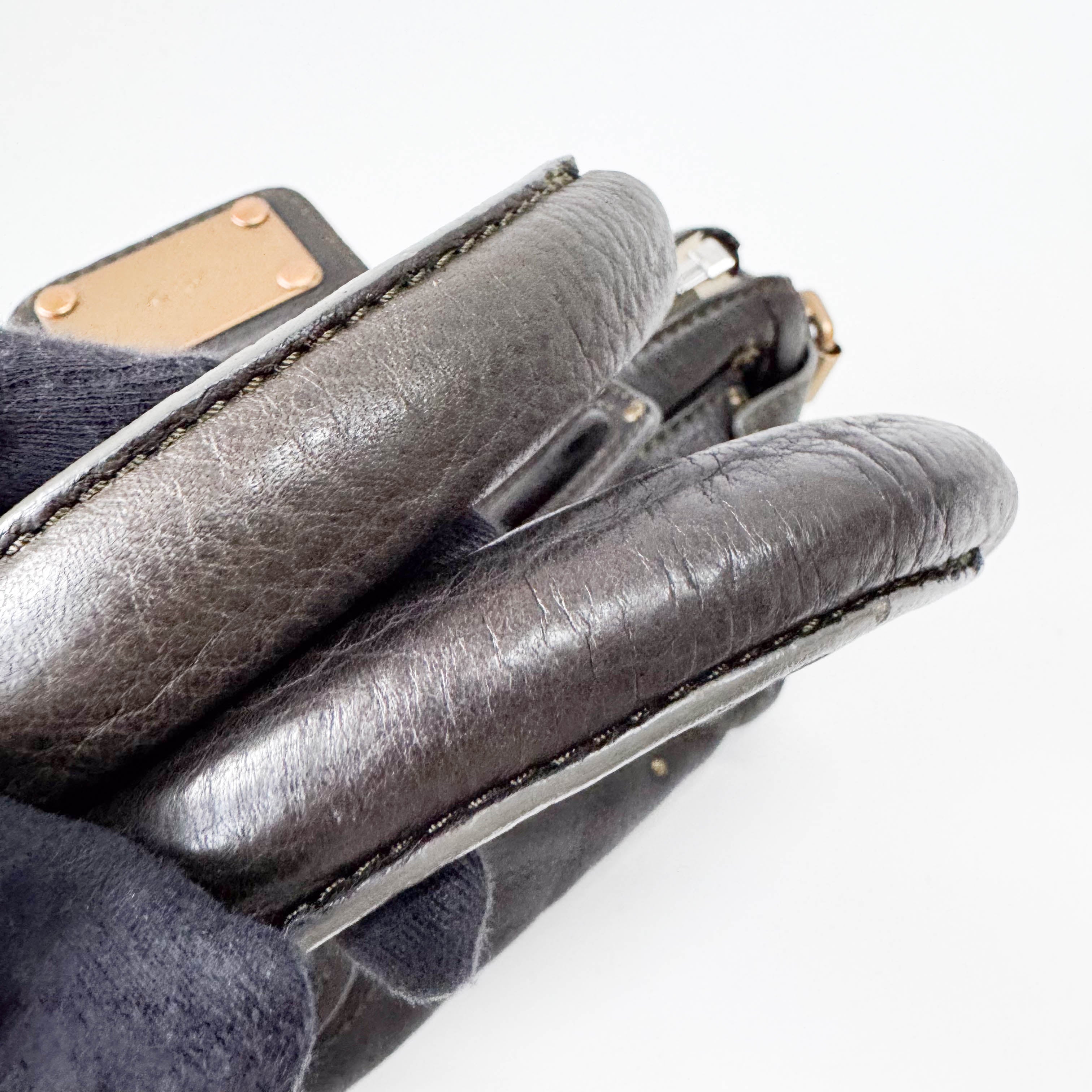 Khaki Green Mini Paddignton Bag