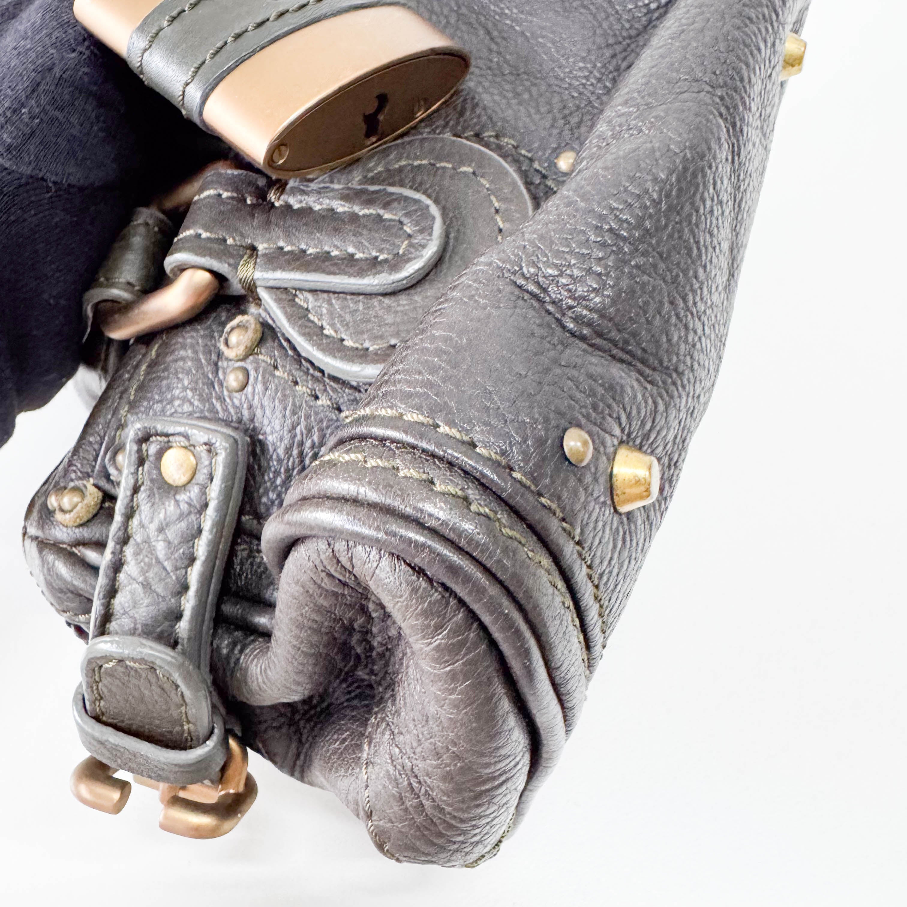 Khaki Green Mini Paddignton Bag