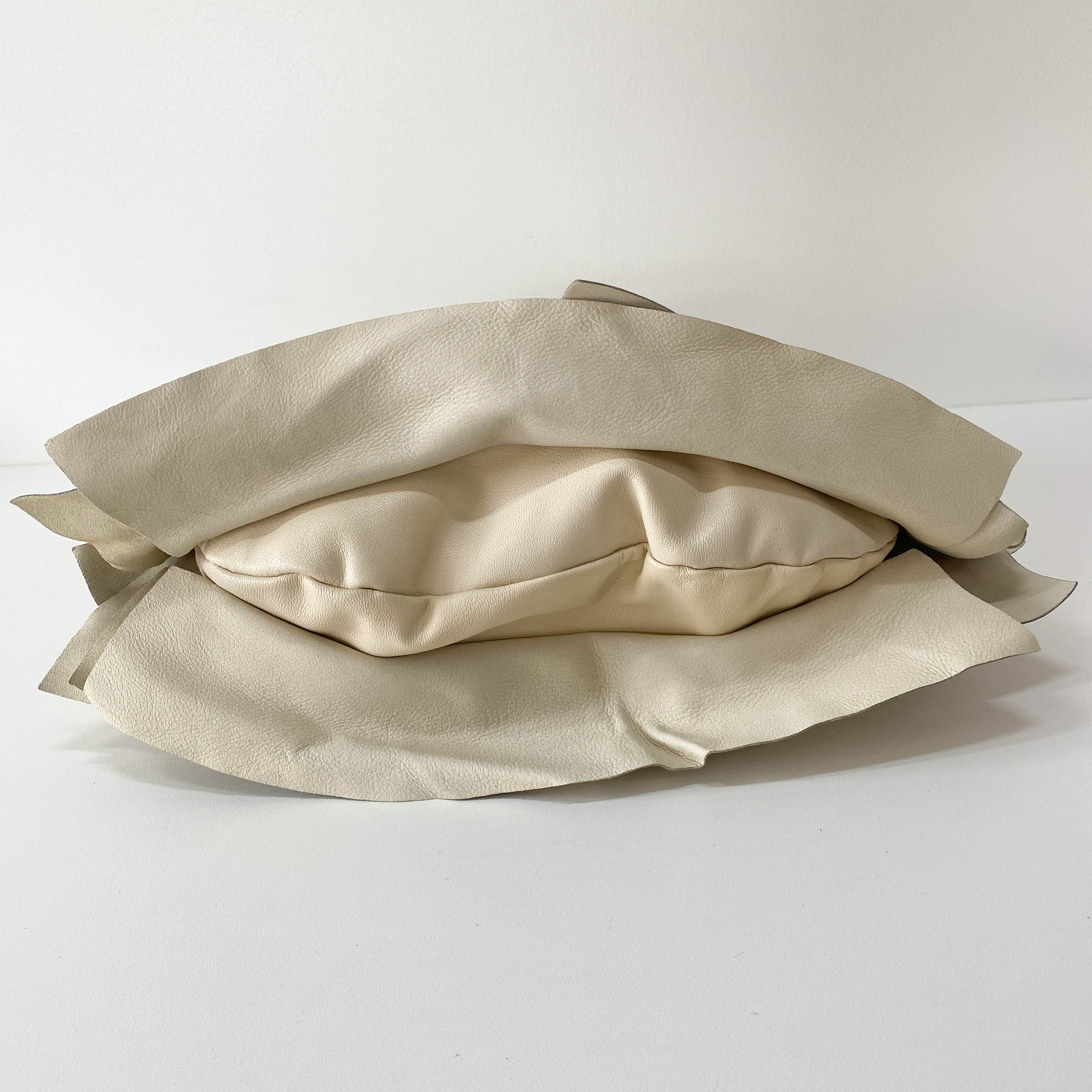 YSL Saint-Tropez Beige Leather Shoulder Bag