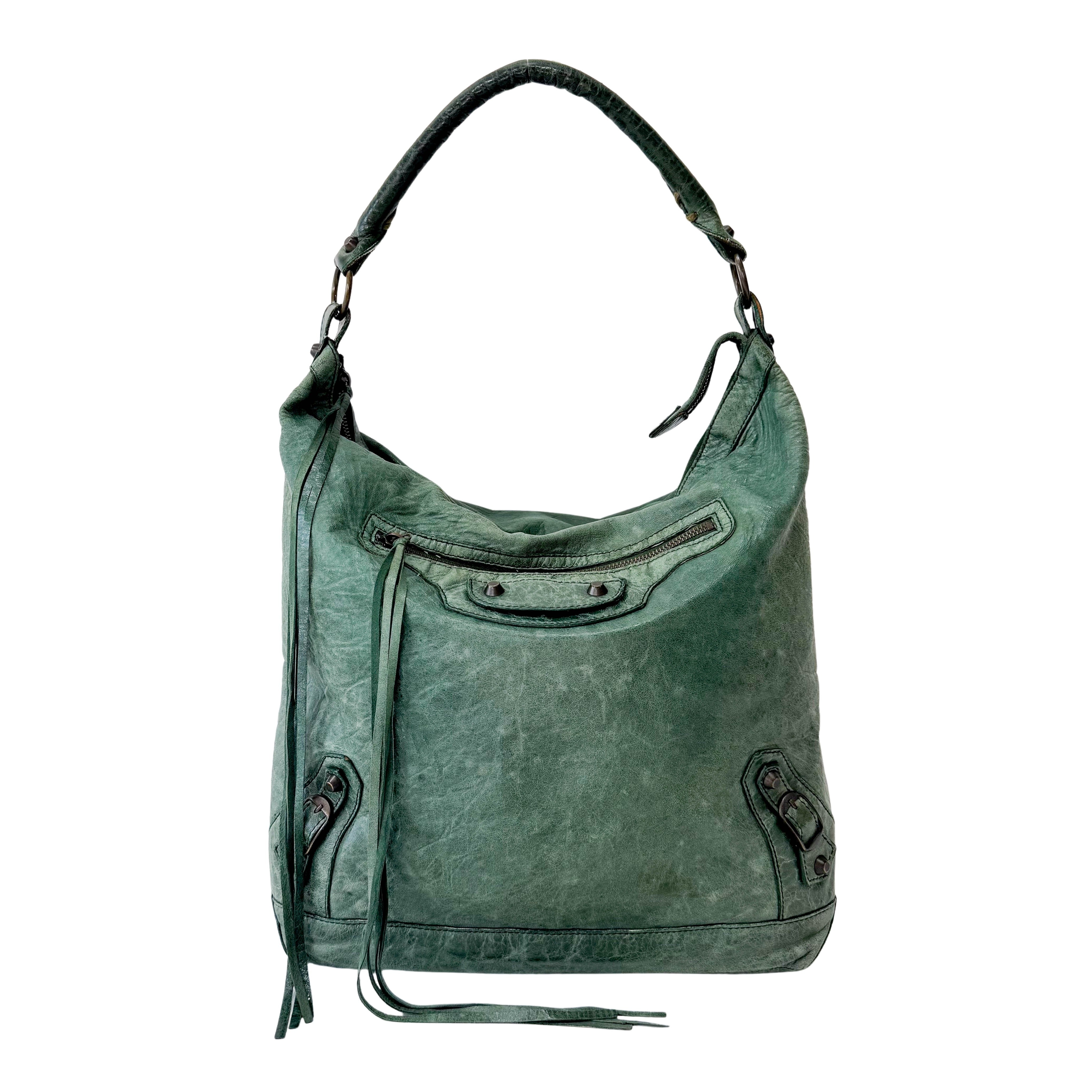 The Day Green Leather Bag
