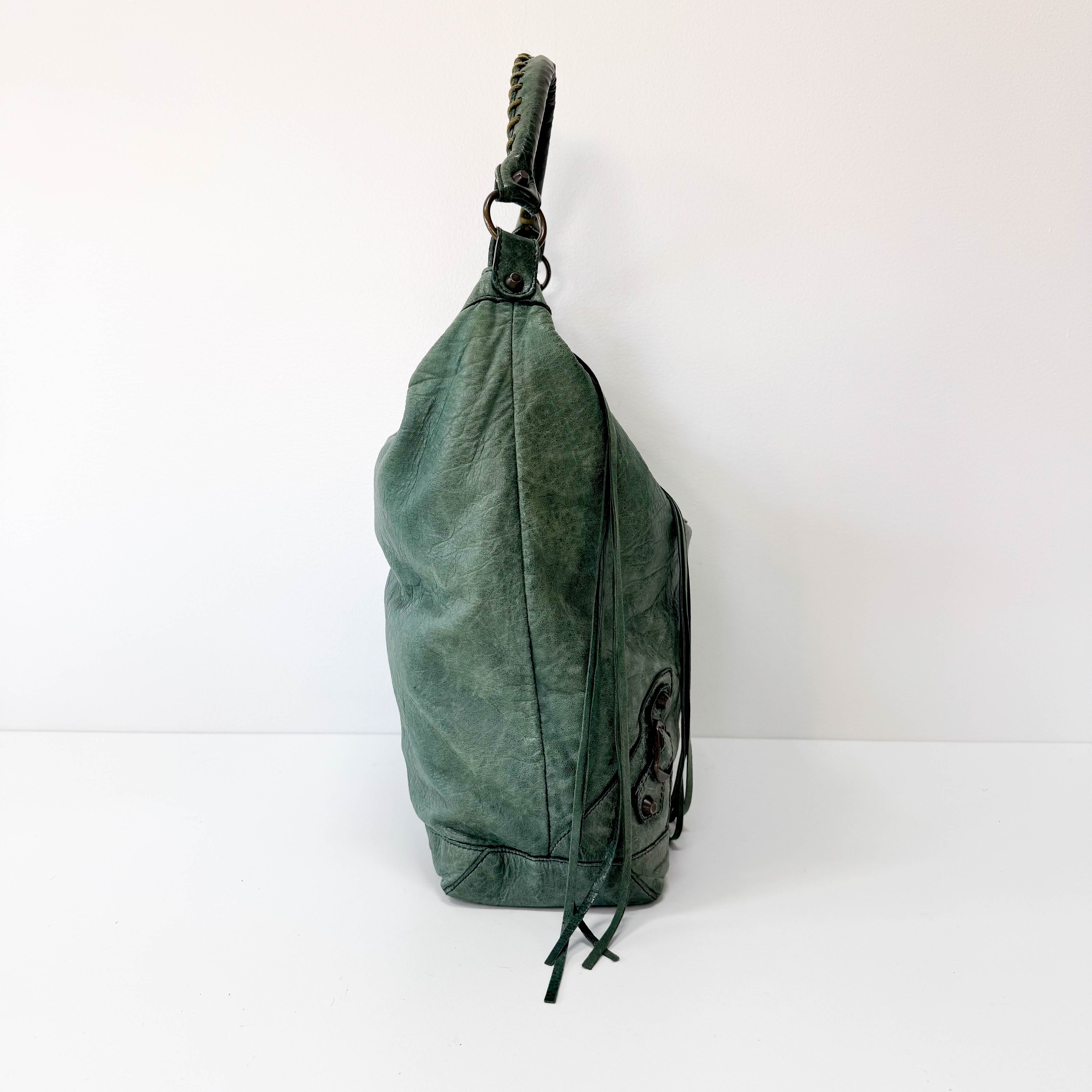 The Day Green Leather Bag